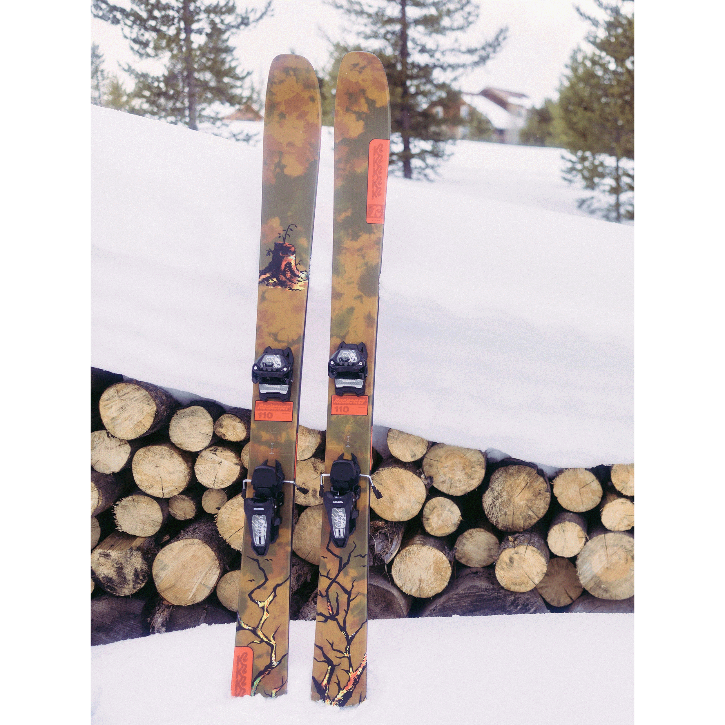 2021 K2 Reckoner 102 177cm Used Demo Skis On Sale