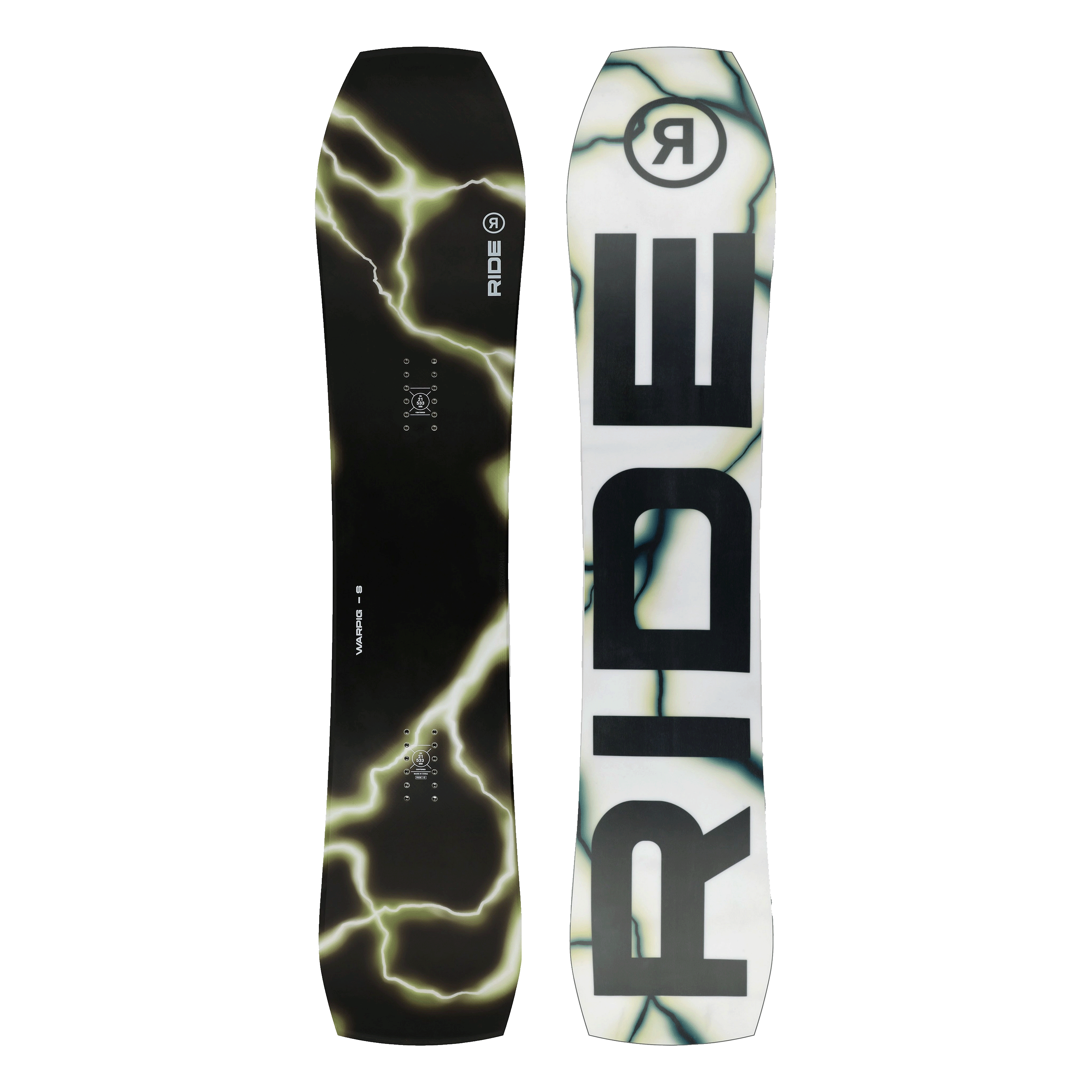 RIDE Warpig Snowboard - 2025 - Als.com