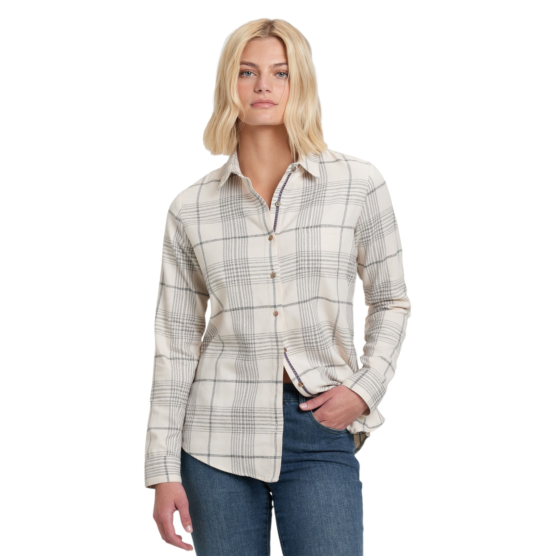 KUHL-Kamila-Flannel-Long-Sleeve-Shirt---Women-s-NATURAL