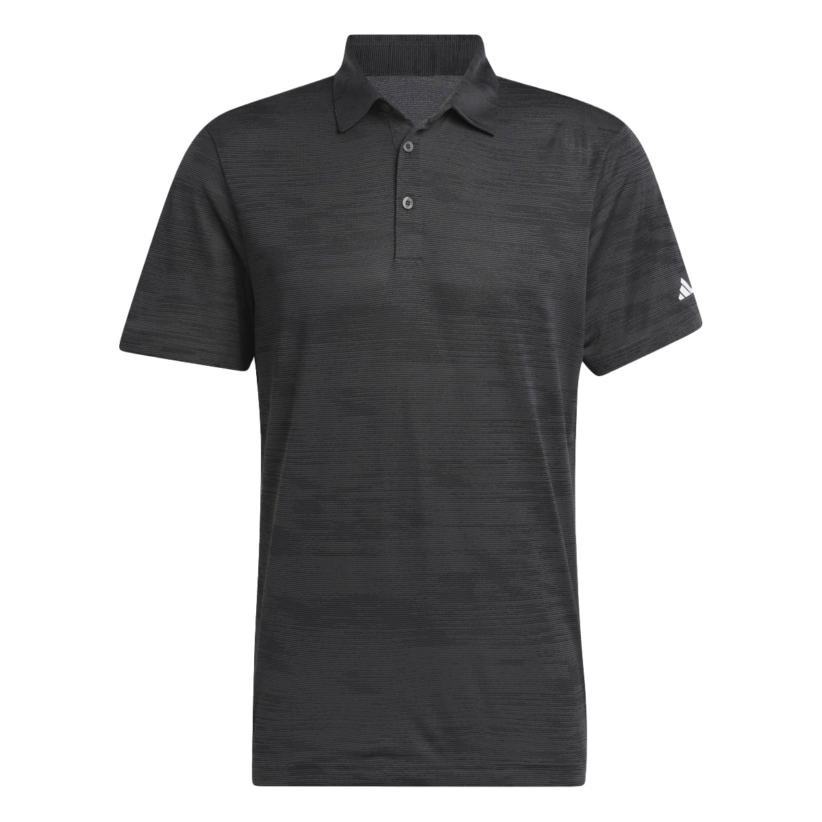 Adidas Ultimate365 Textured Stripe Polo Alumina Silver Pebble M