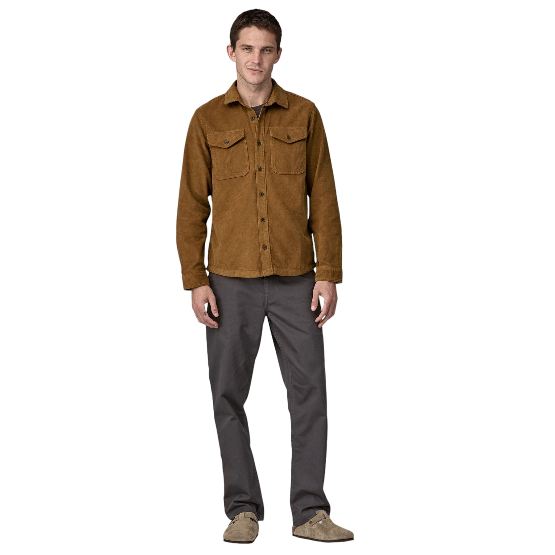 Patagonia-Corduroy-Shirt---Men-s-Coriander-Brown