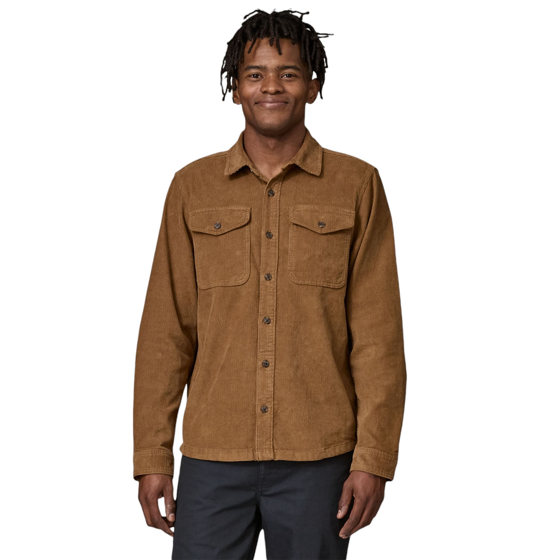 Patagonia-Corduroy-Shirt---Men-s-Coriander-Brown