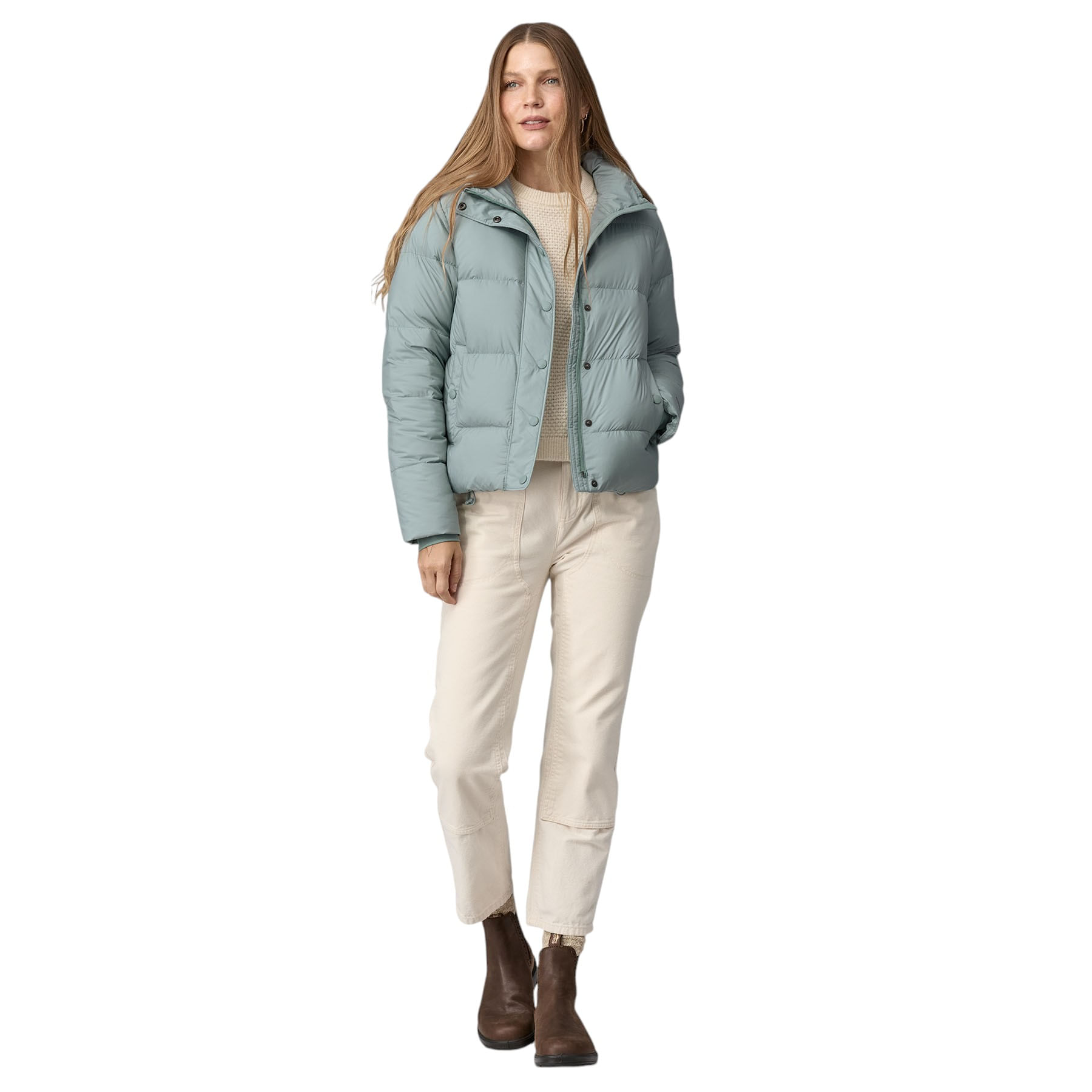 Patagonia Womens Puffer Jacket Blue sale