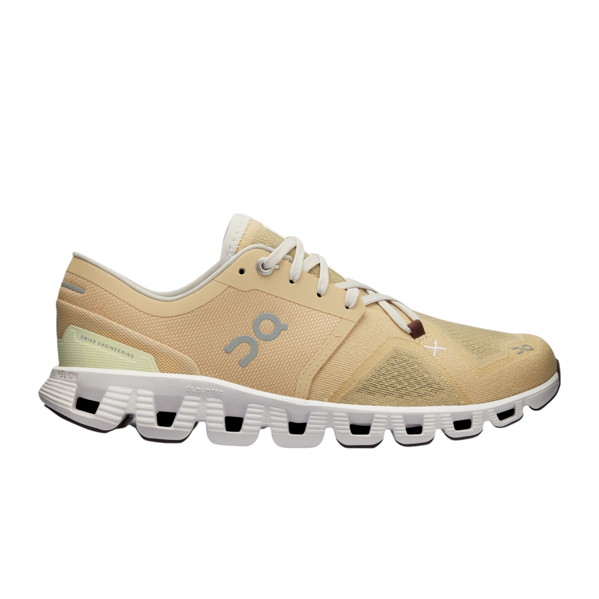 On-Cloud-X-3-Running-Shoe---Women-s-Savannah---Frost