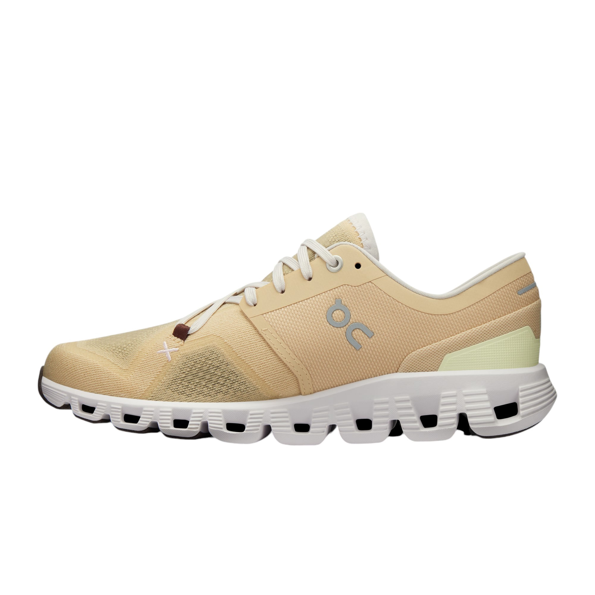 On-Cloud-X-3-Running-Shoe---Women-s-Savannah---Frost