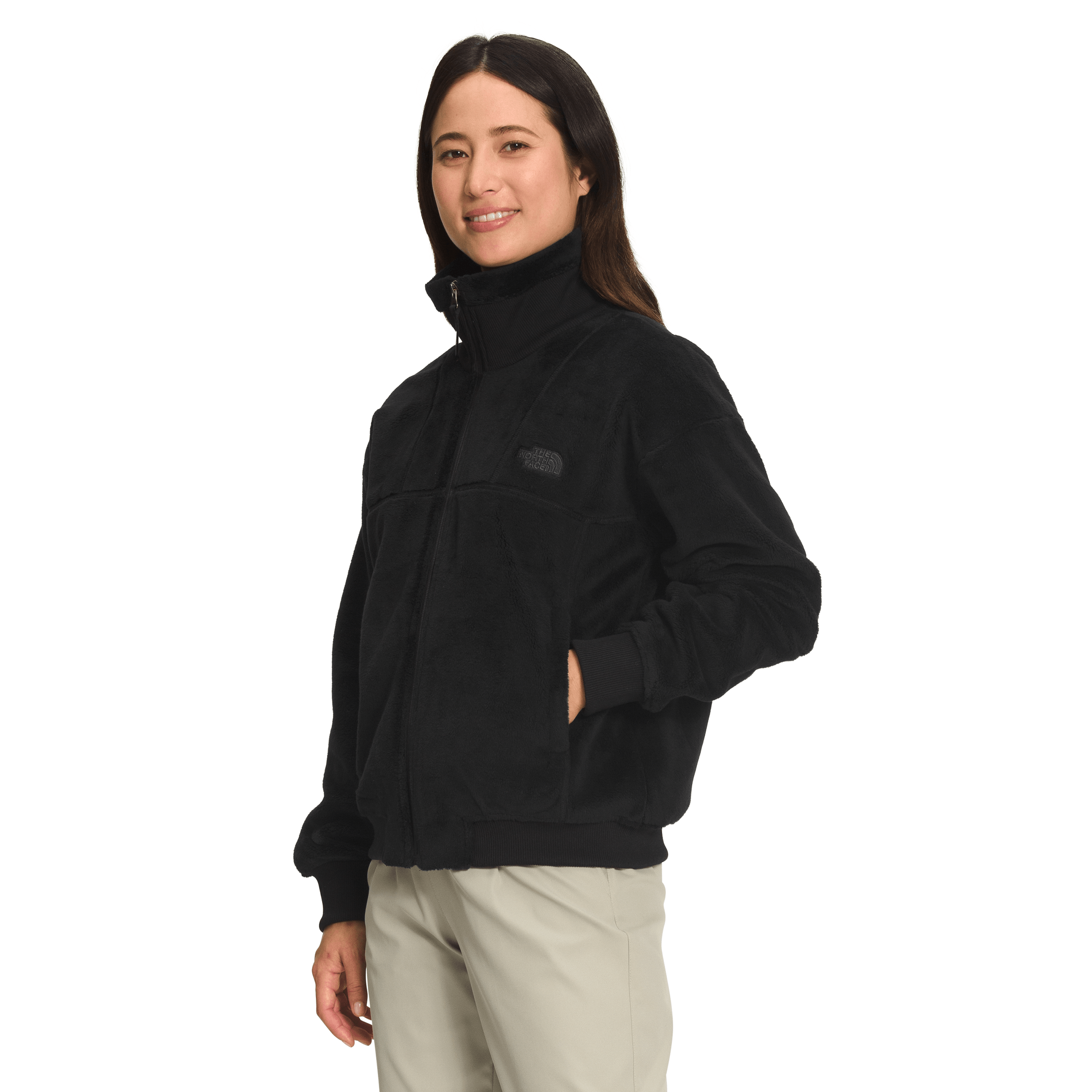 (取寄) ノースフェイス レディース オシト ラックス ジャケット The North Face women Osito Lux Jacket Slate Moss The North Face Osito Lux Jacket - Women's - Als.com