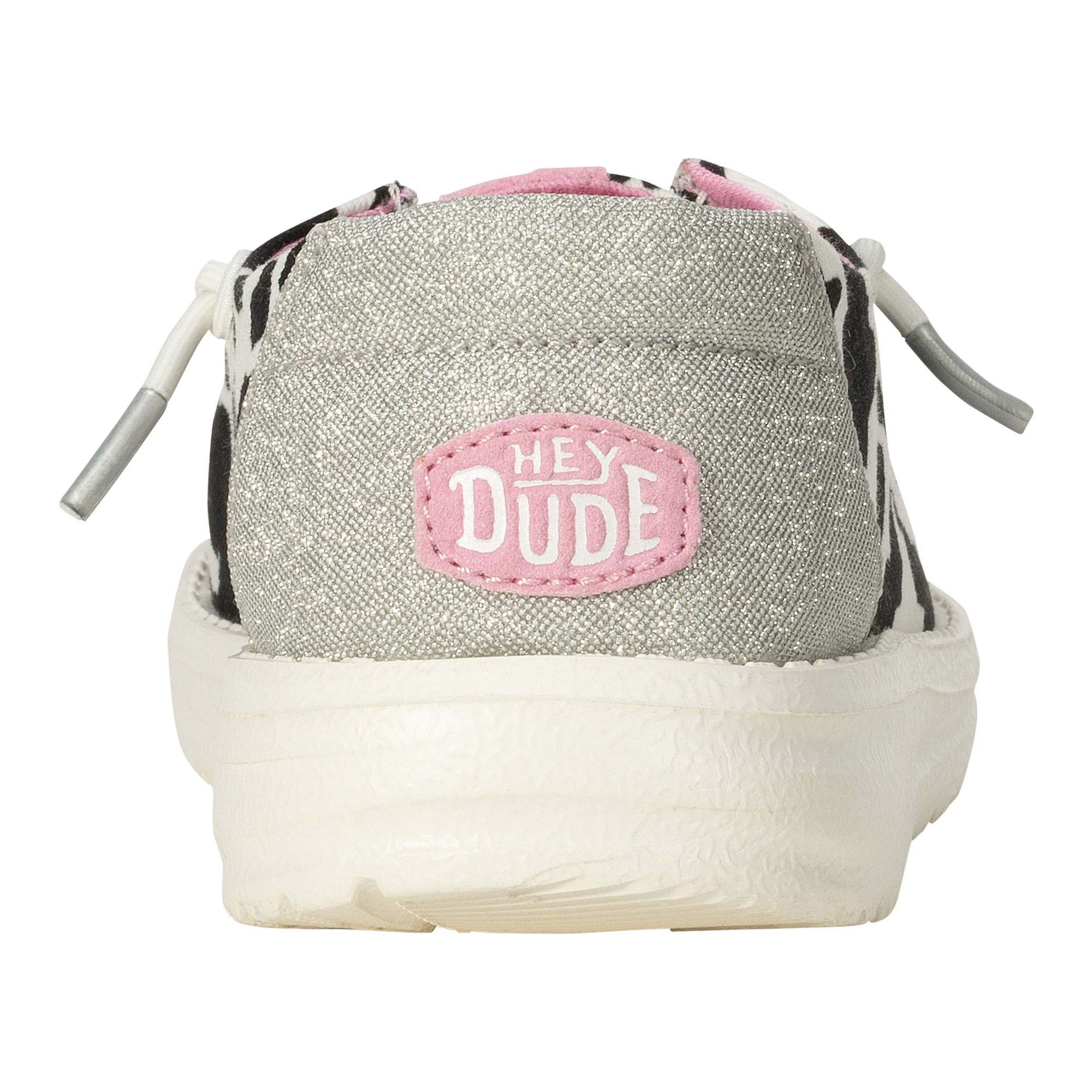 HEYDUD-SHOE-WENDY-COWGIRL-SPARKLE-YTH-Black---White
