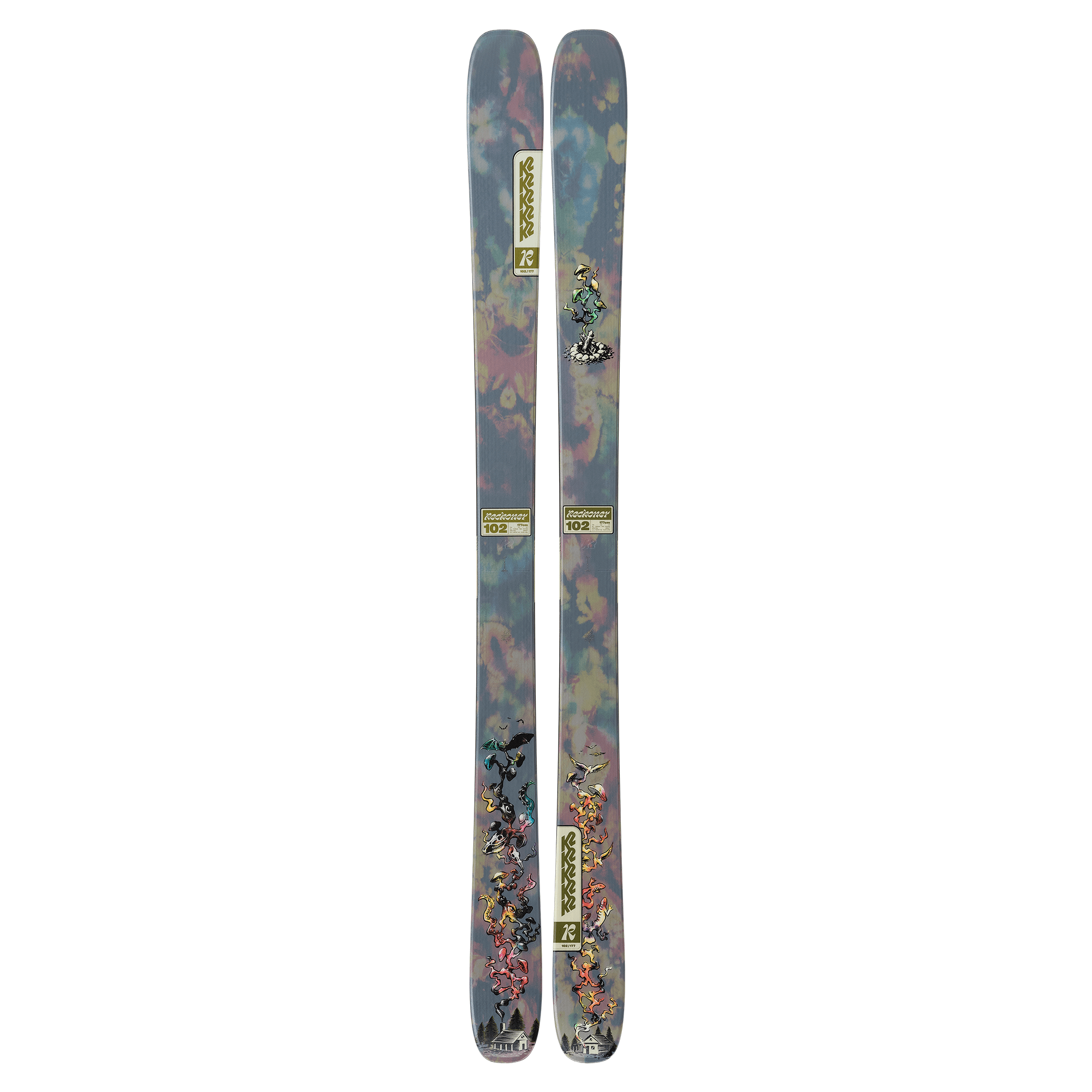 K2 reckoner 102 抱く 163cm 板のみ