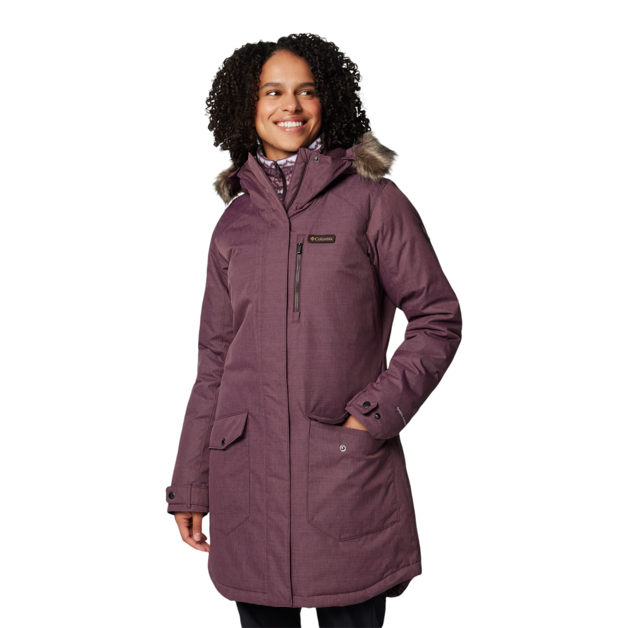 Columbia Omni-Heat Insulated Long on sale Jacket Parka small