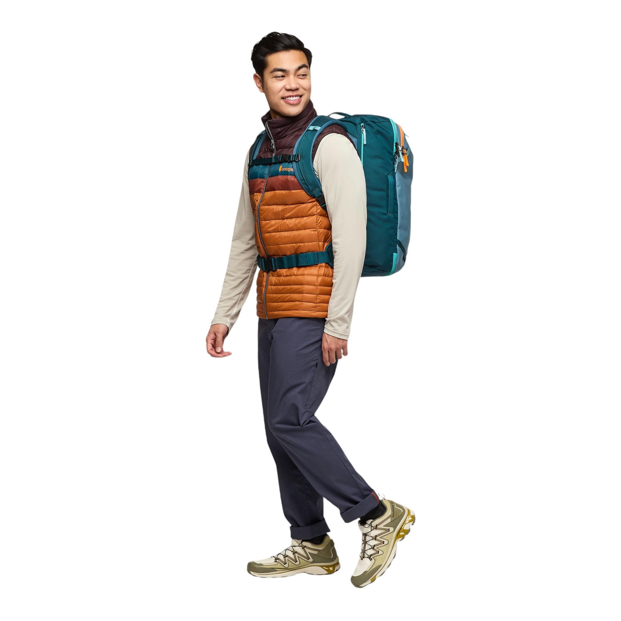 Cotopaxi-Allpa-Travel-Pack---35L-Blue-Spruce---Abyss