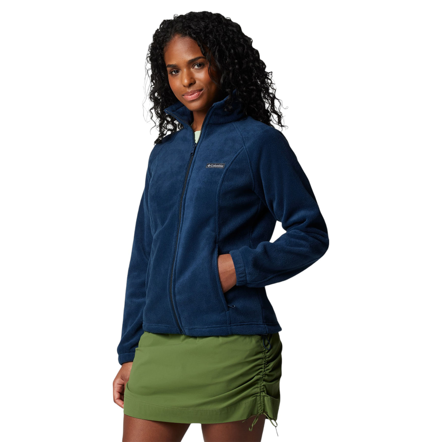 Columbia-Benton-Springs-Full-Zip-Fleece-Jacket---Women-s-Columbia-Navy