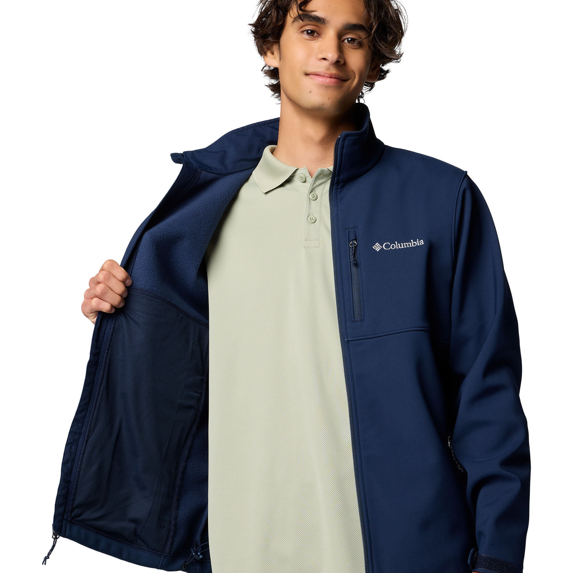 Columbia Men Ascender Softshell Jacket Stephen F. Austin State University Logo popular M