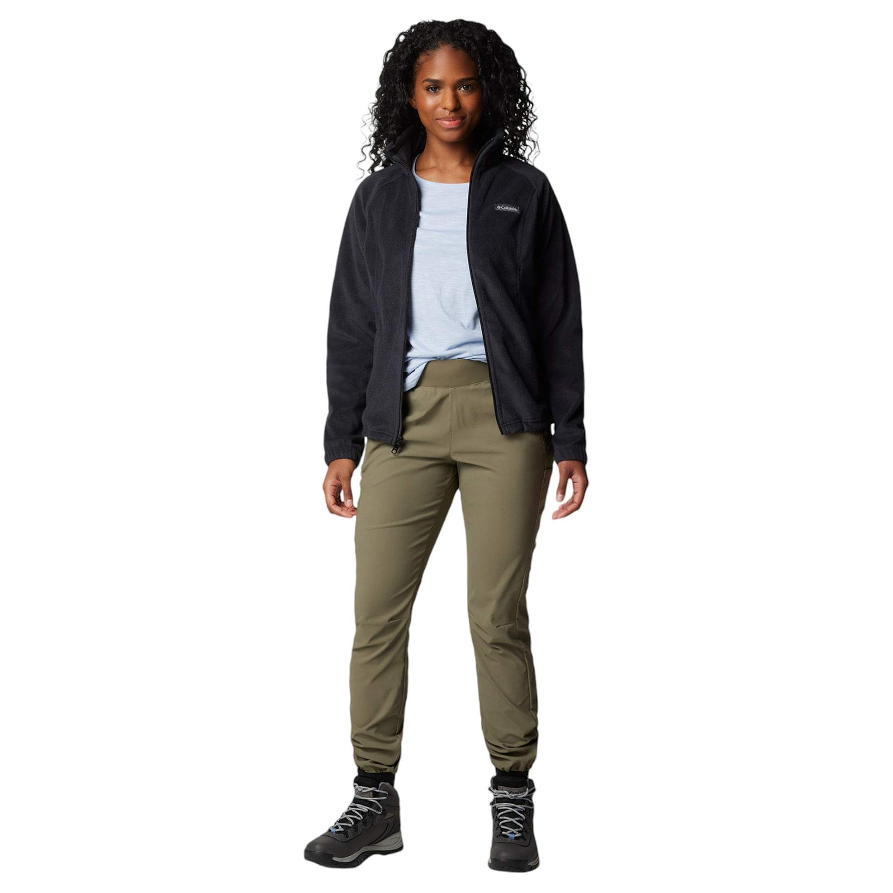 Columbia-Benton-Springs-Full-Zip-Fleece-Jacket---Women-s-Black