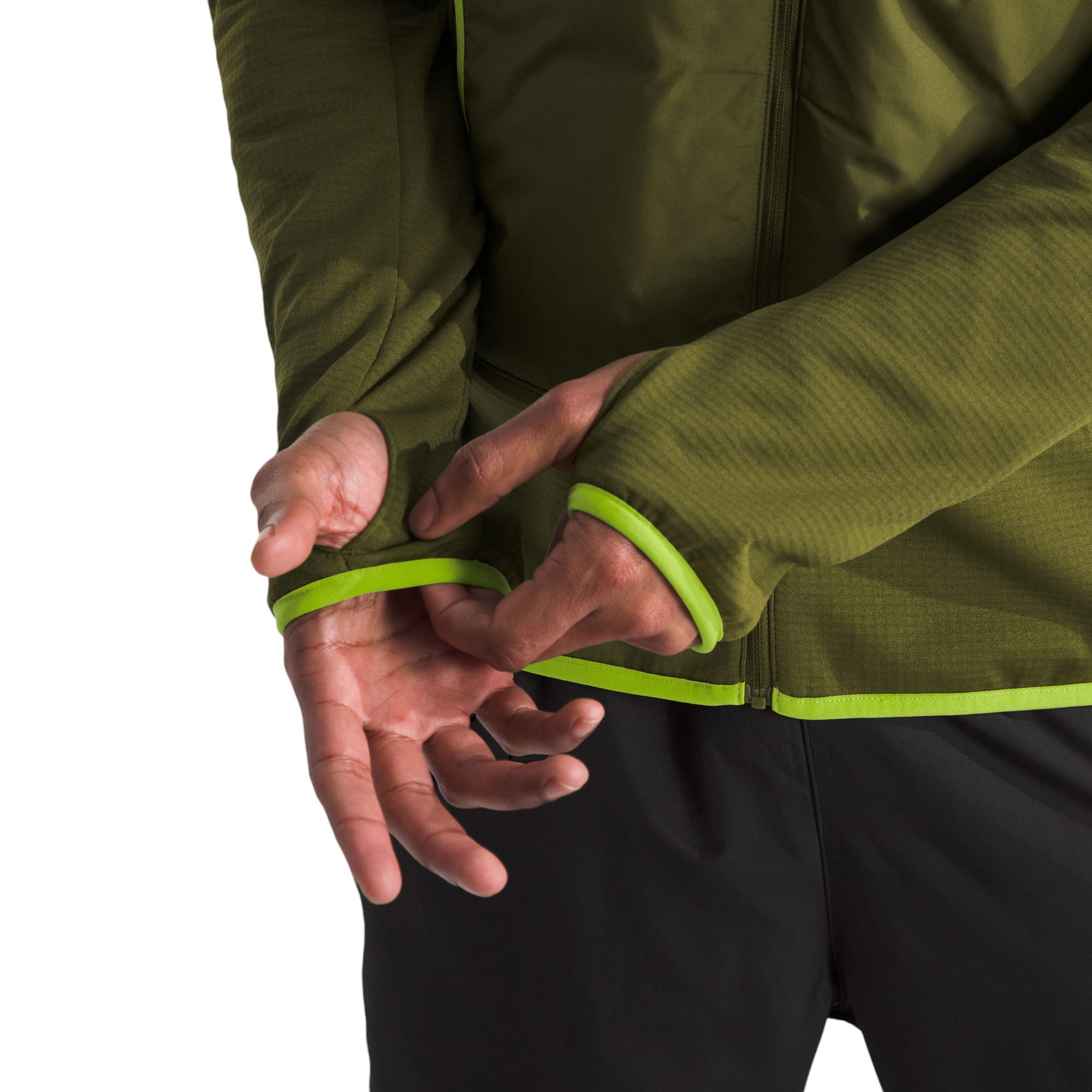 The-North-Face-Winter-Warm-Pro-Full-Zip-Jacket---Men-s-Forest-Olive---Meadow-Grass