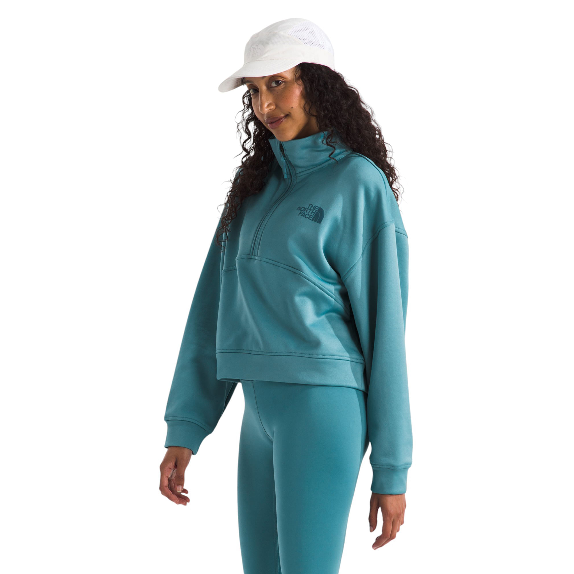 The North Face Women's Garment Dye Half Zip Hoodie
