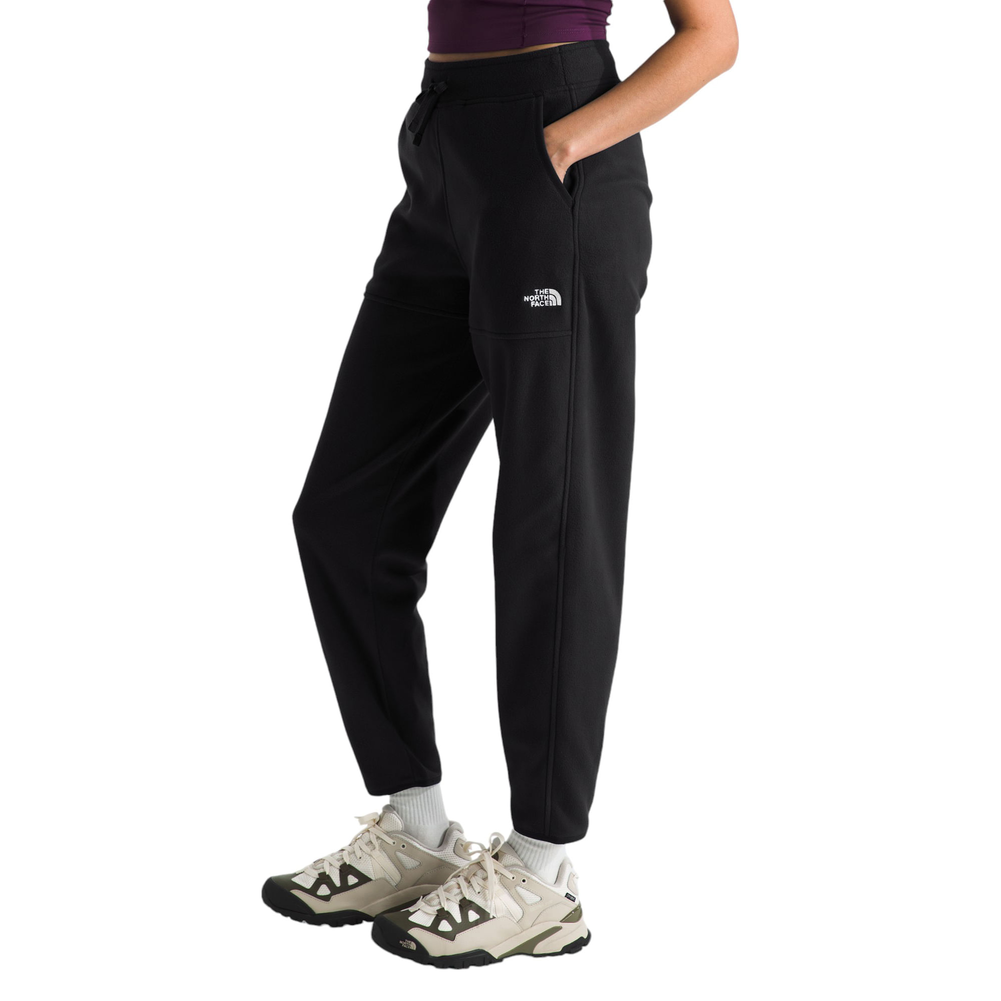 North face fleece pants women's on sale