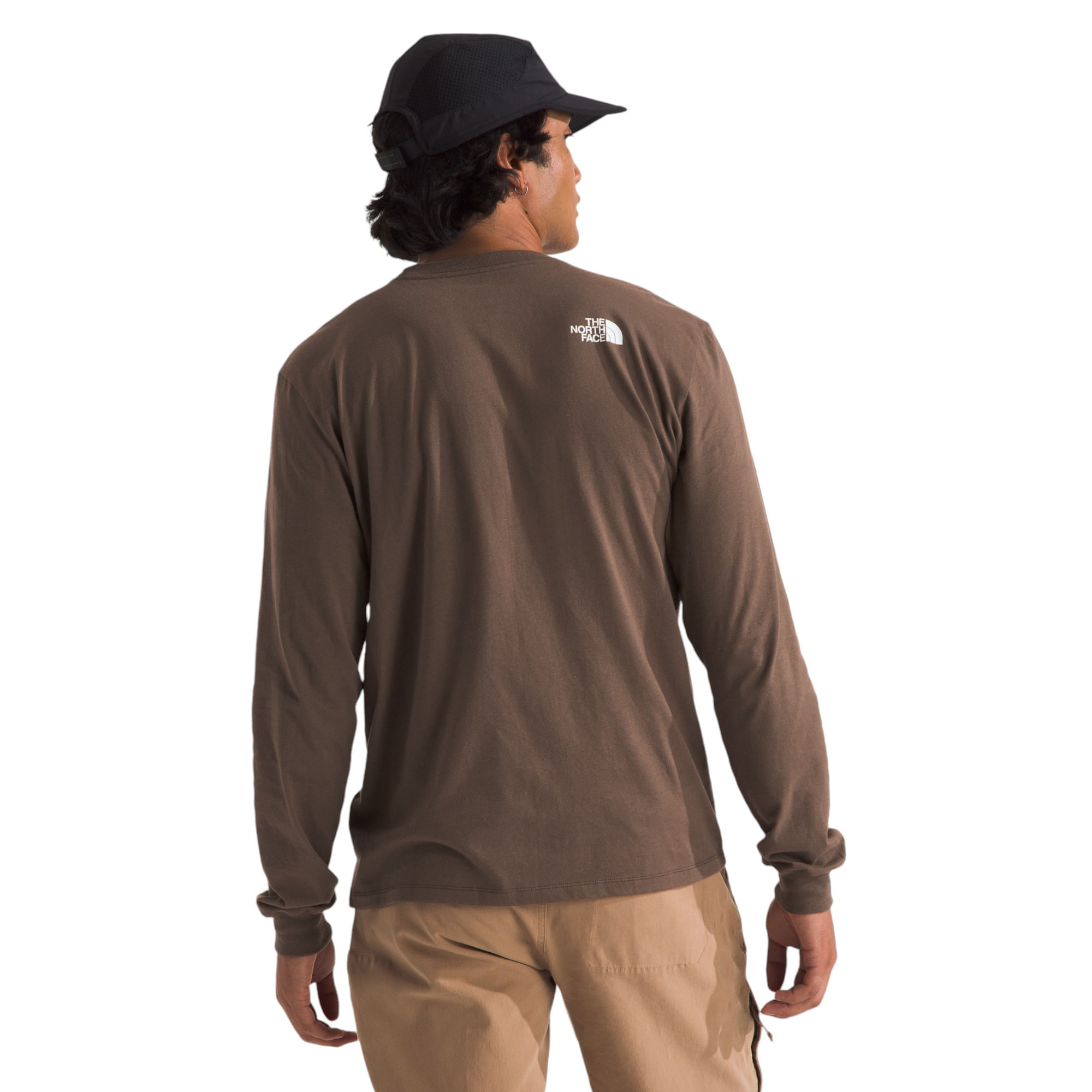 The-North-Face-Long-Sleeve-Suspended-Tee---Men-s-Smokey-Brown