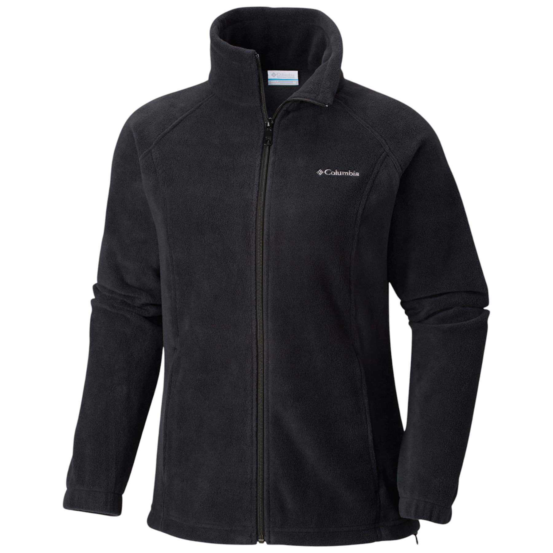 Columbia-Benton-Springs-Full-Zip-Fleece-Jacket---Women-s-Black