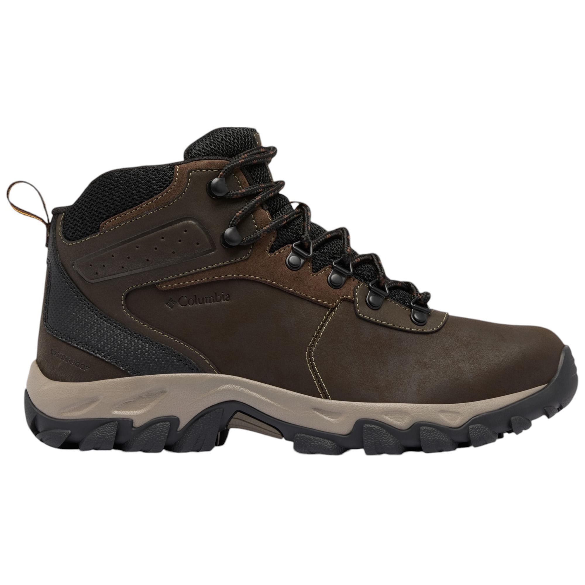 Columbia-Newton-Ridge-Plus-II-Waterproof-Hiking-Boot---Men-s-Cordovan---Squash