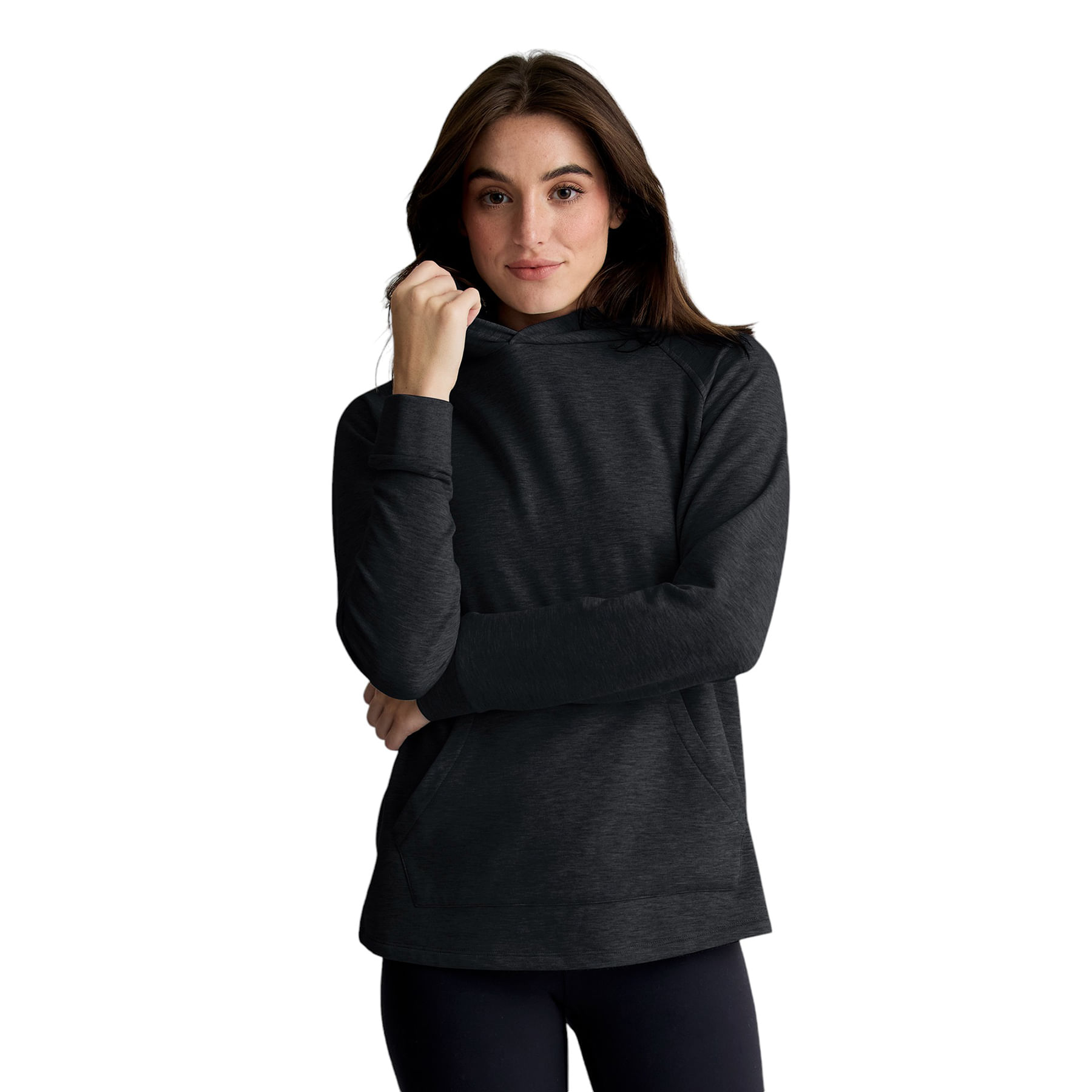 Freefly-Bamboo-Lightweight-Fleece-Hoodie---Women-s-Heather-Black