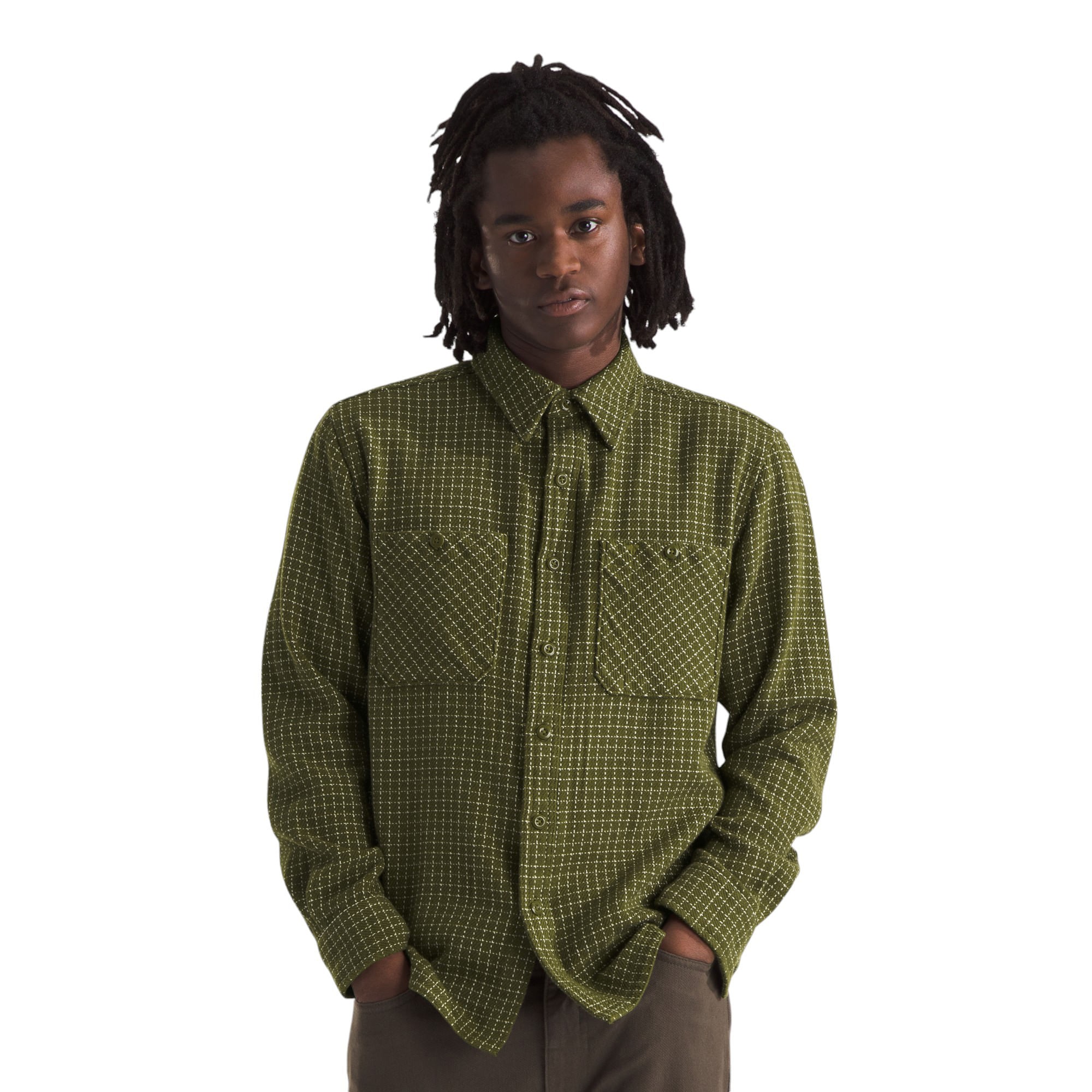 Volcom Baystone Long Sleeve Flannel - Men's - Als.com
