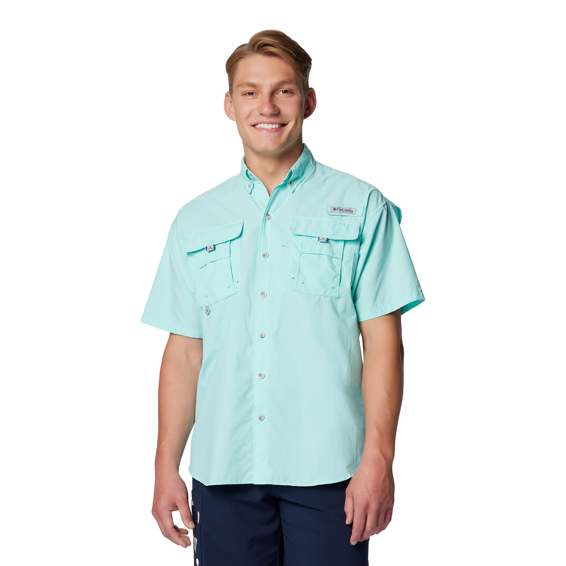 Columbia-PFG-Bahama-II-Short-Sleeve-Shirt---Men-s-Gulf-Stream