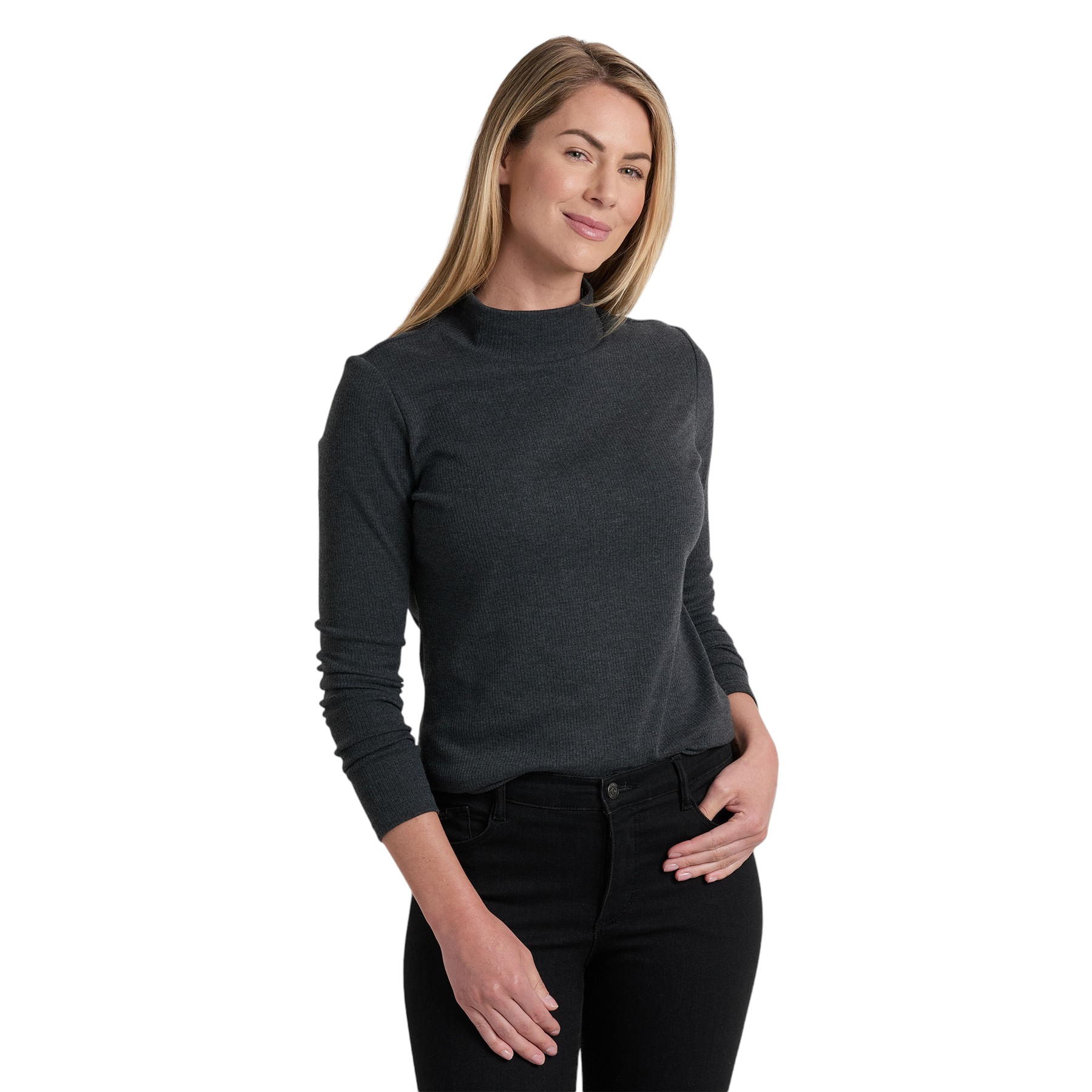 KUHL-Verona-Ribbed-Shirt---Women-s-Charcoal