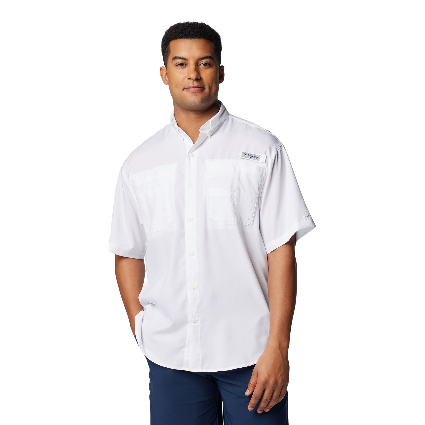 Columbia-Tamiami-II-Short-Sleeve-Shirt---Men-s-White