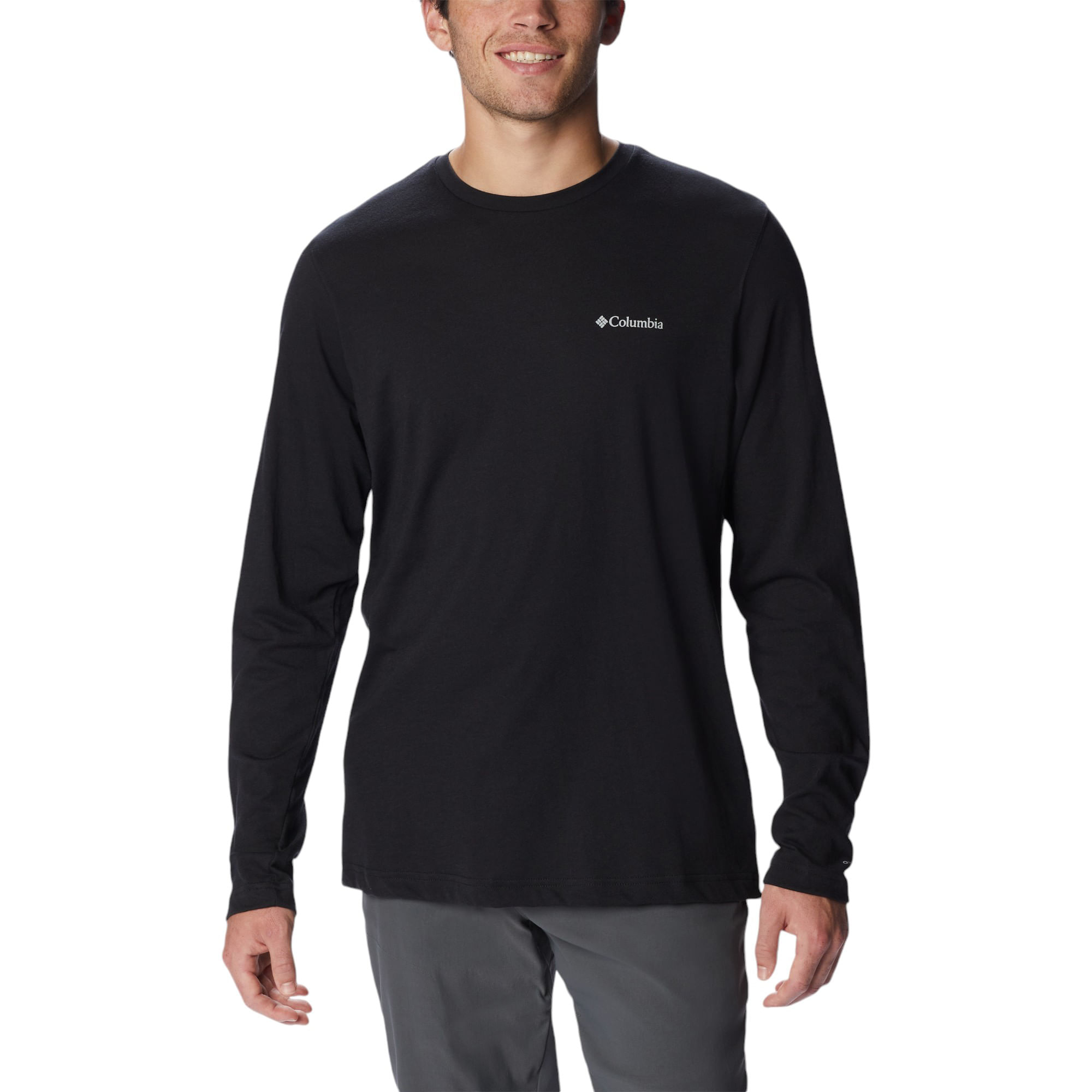 Columbia-Thistletown-Hills-Long-Sleeve-Crew-Shirt---Men-s-Black