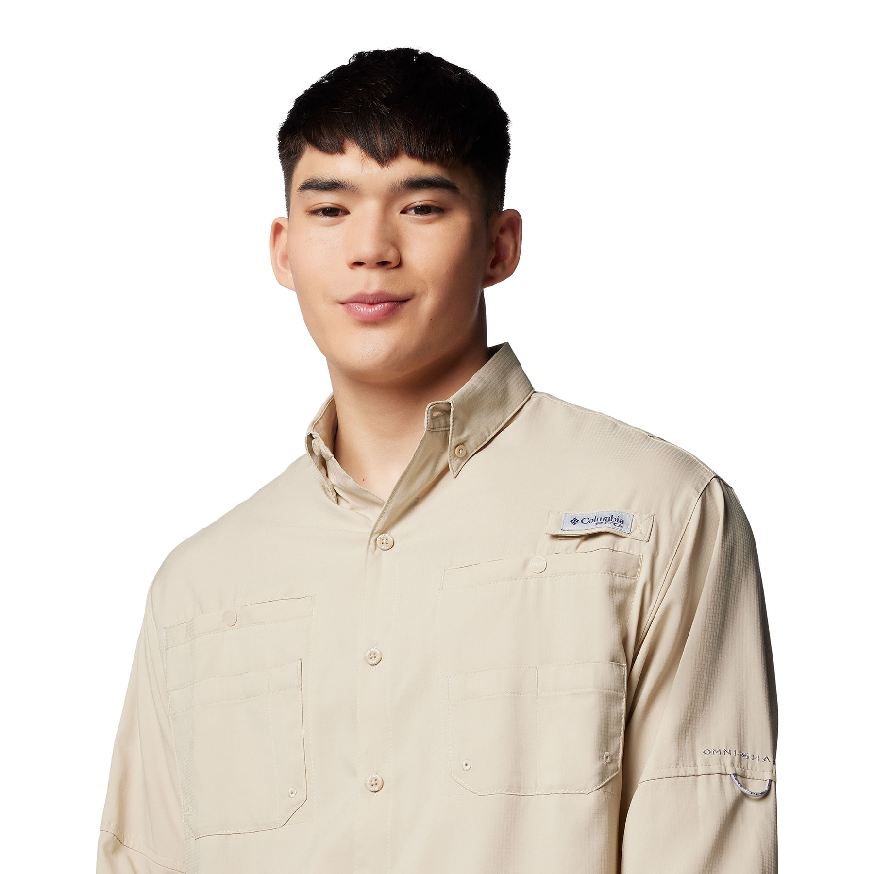 Columbia-PFG-Tamiami-II-Long-Sleeve-Shirt---Men-s-fossil