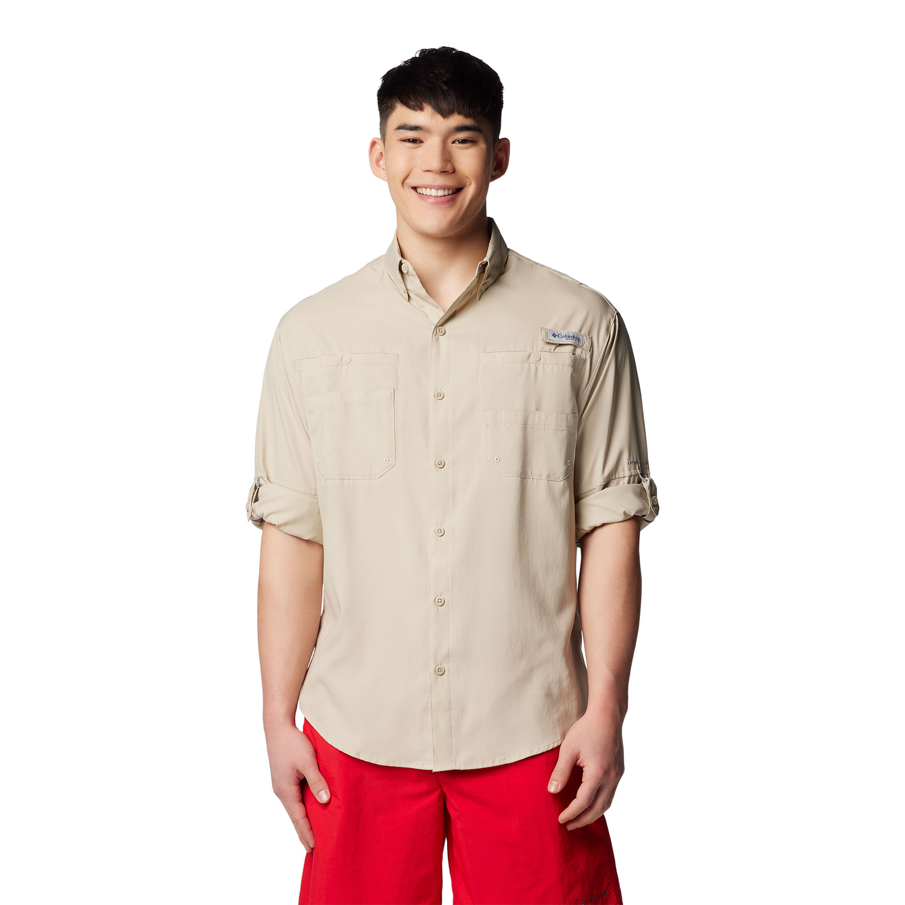 Columbia-PFG-Tamiami-II-Long-Sleeve-Shirt---Men-s-fossil