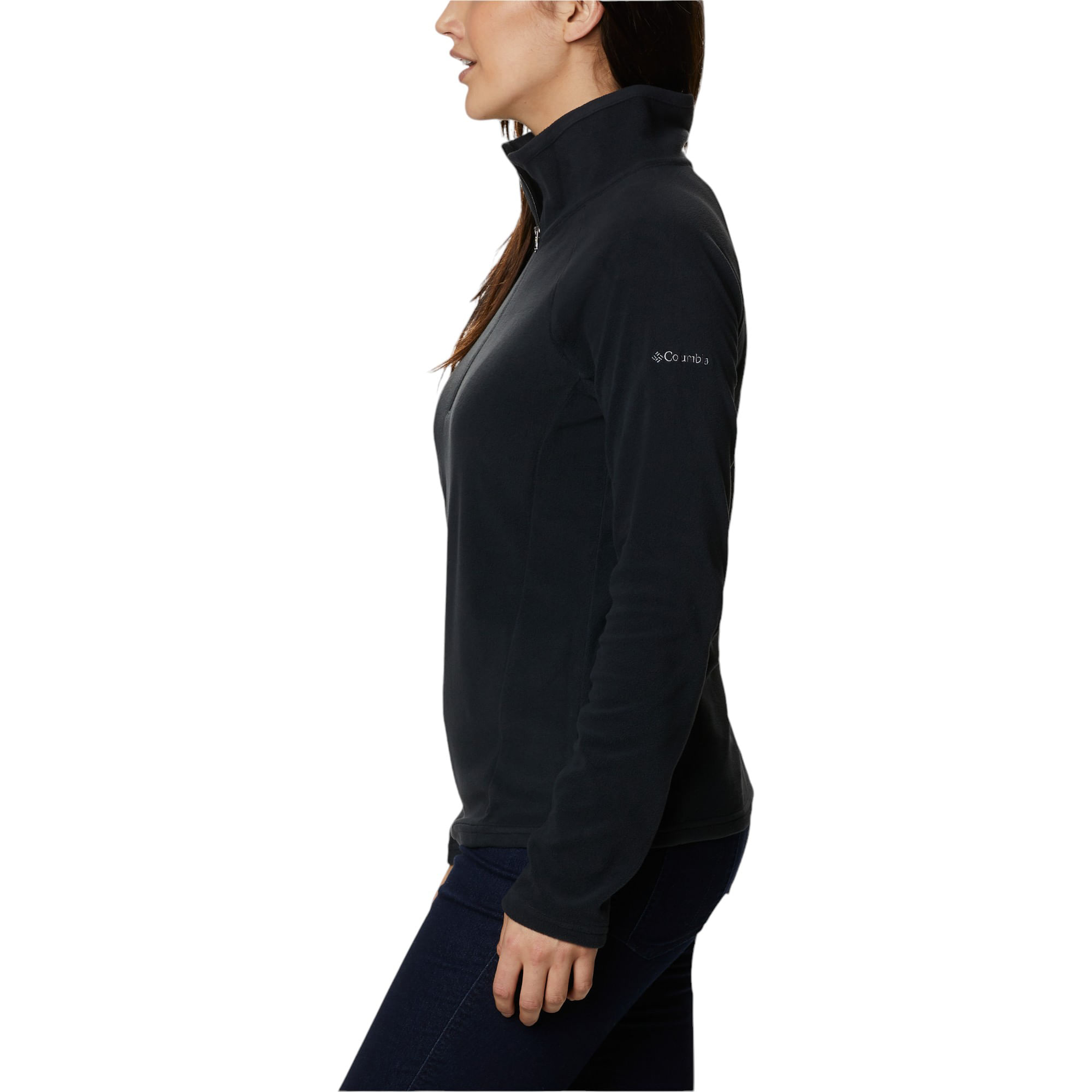 Columbia-Glacial-IV-Half-Zip-Fleece---Women-s-Black