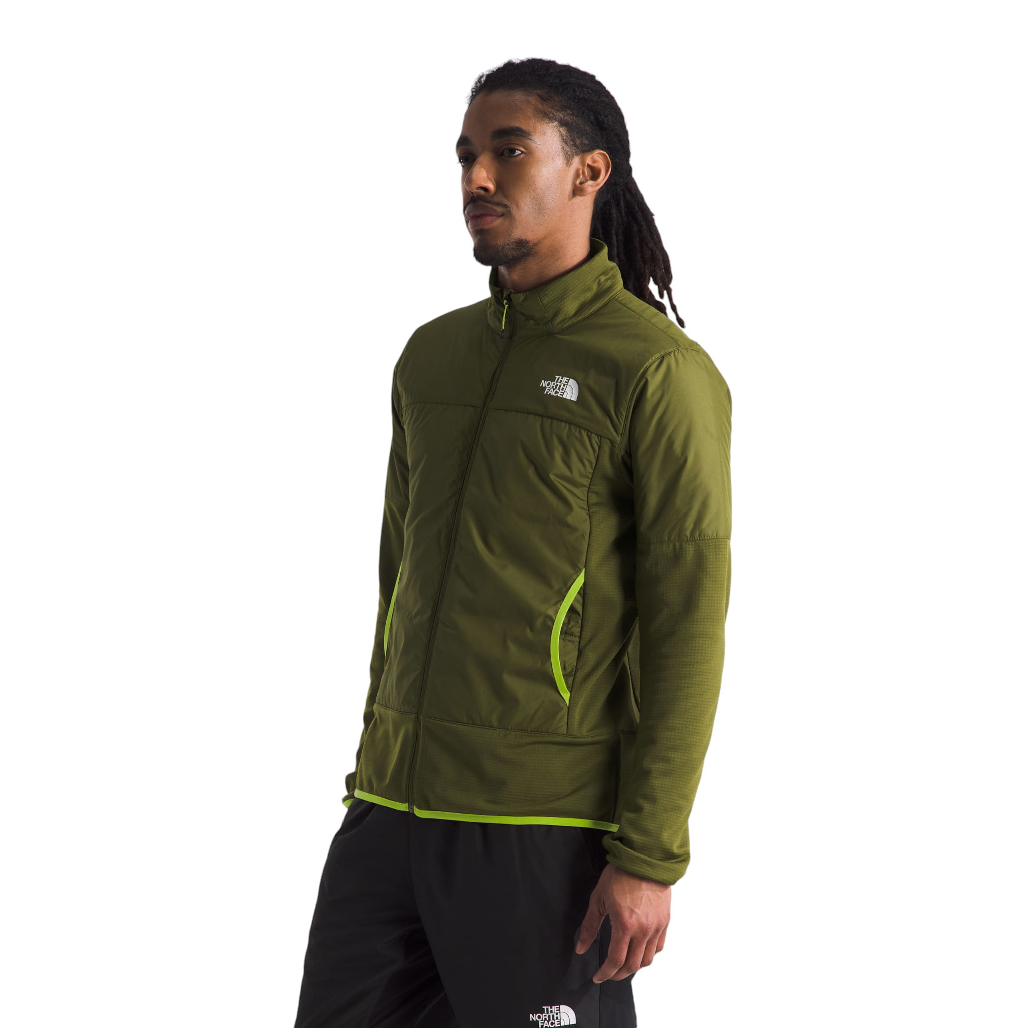 The-North-Face-Winter-Warm-Pro-Full-Zip-Jacket---Men-s-Forest-Olive---Meadow-Grass