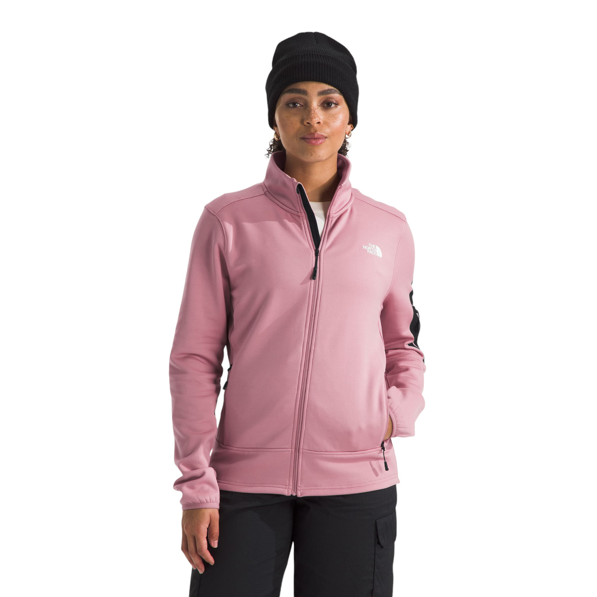 NORTHF-WOMEN-S-MISTYESCAPE-FLEECE-Mauve---TNF-Black