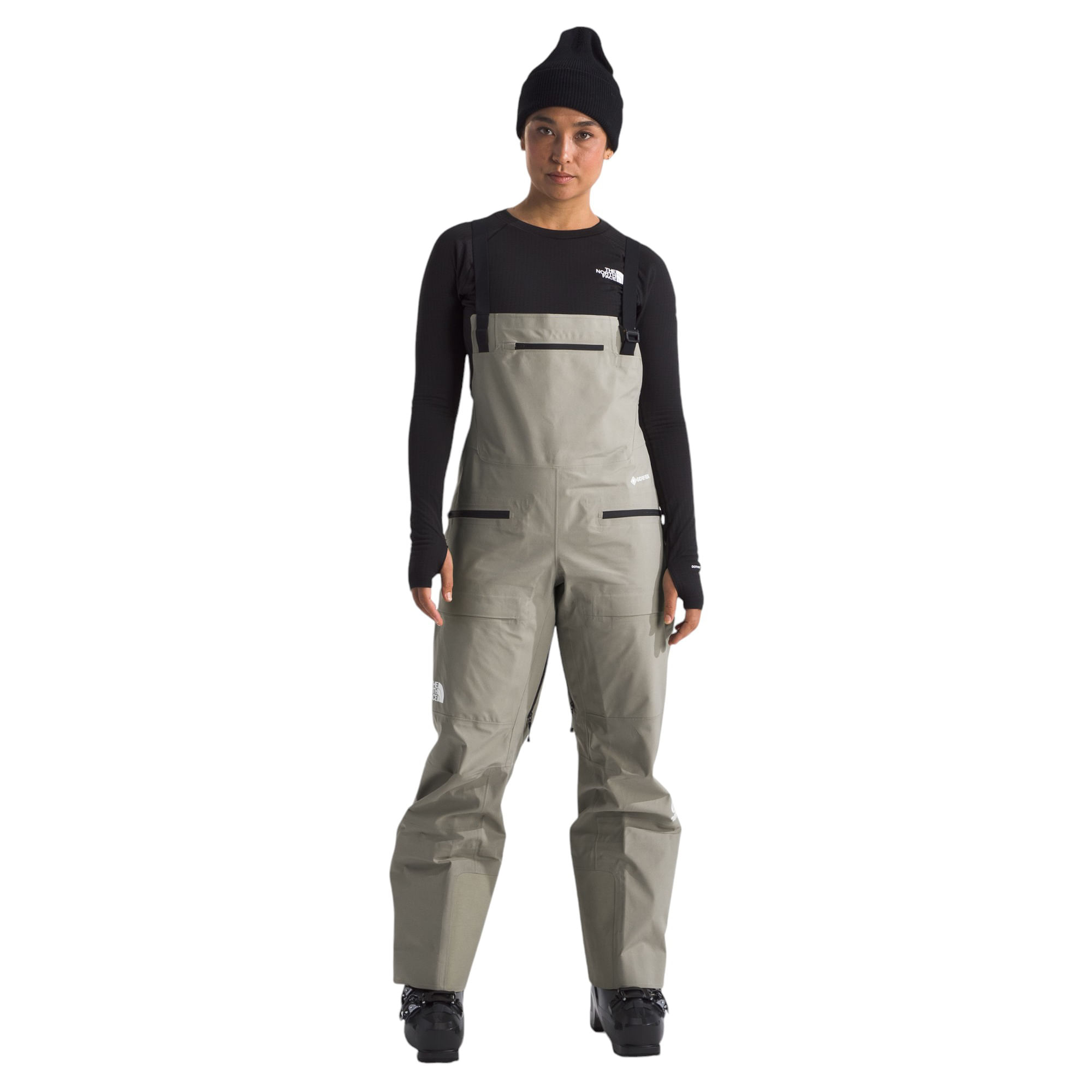 The-North-Face-Summit-Series-Verbier-GORE-TEX-Bibs---Women-s-Clay-Grey