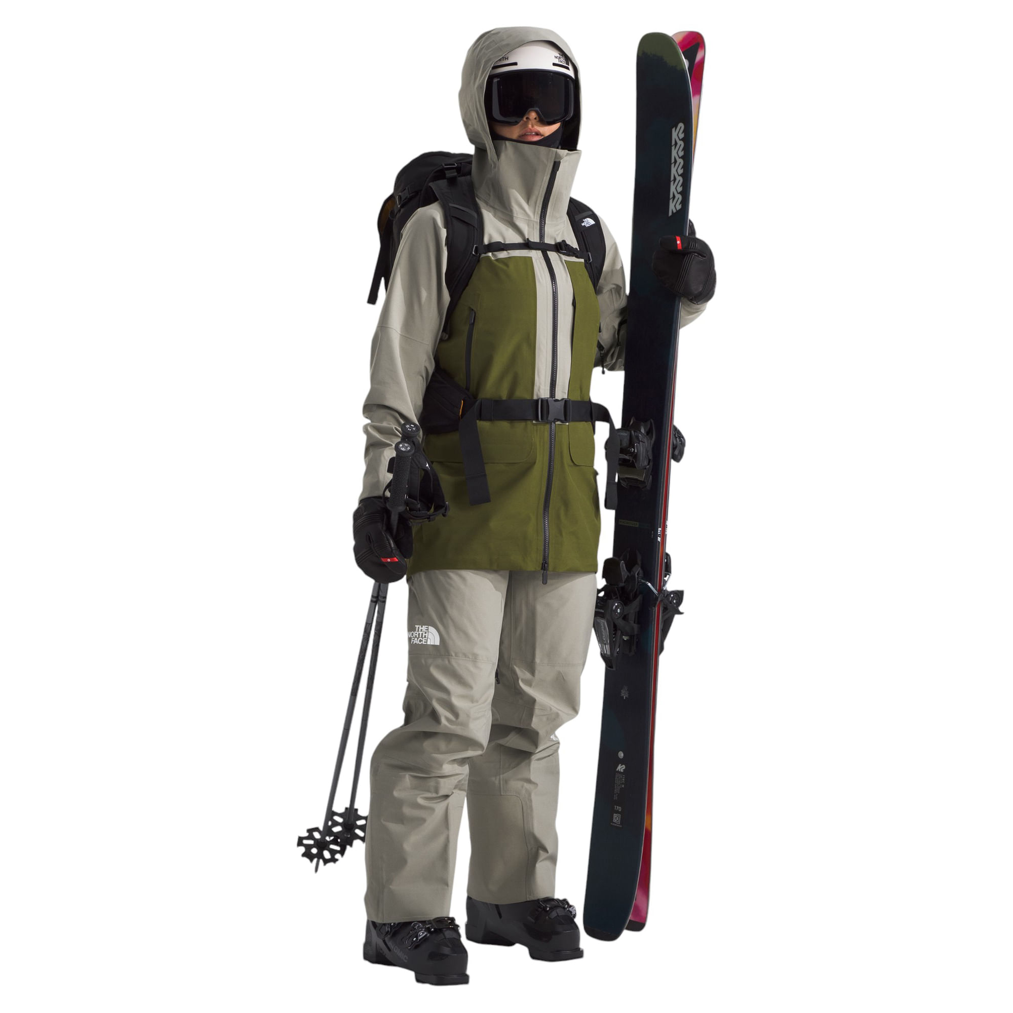 The-North-Face-Summit-Series-Verbier-GORE-TEX-Bibs---Women-s-Clay-Grey