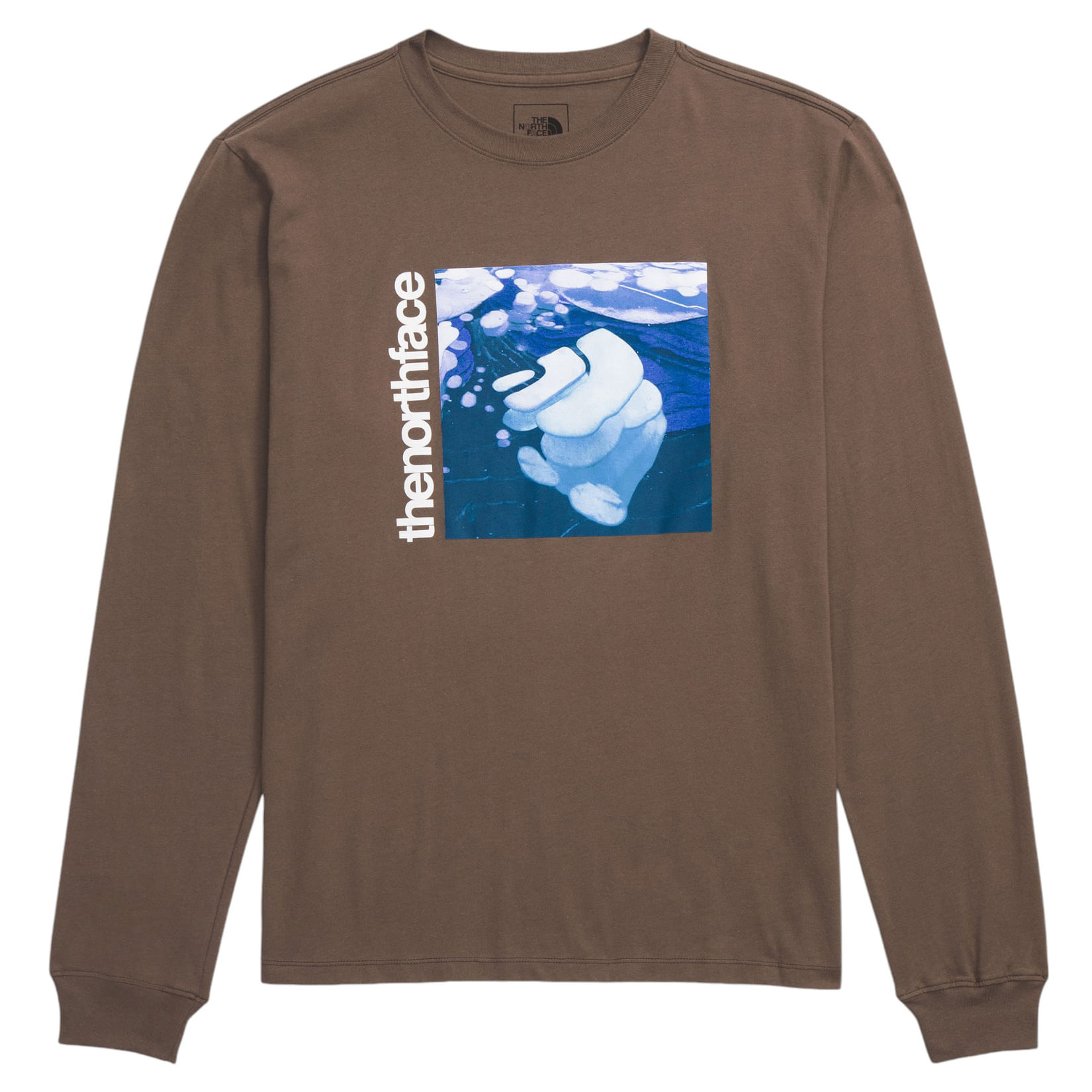 The-North-Face-Long-Sleeve-Suspended-Tee---Men-s-Smokey-Brown