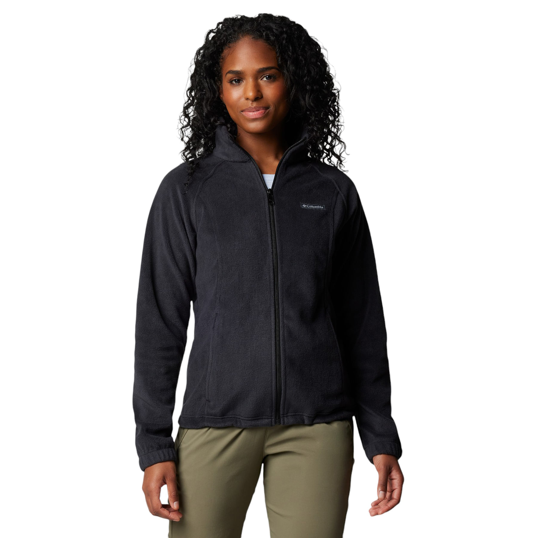 Columbia-Benton-Springs-Full-Zip-Fleece-Jacket---Women-s-Black