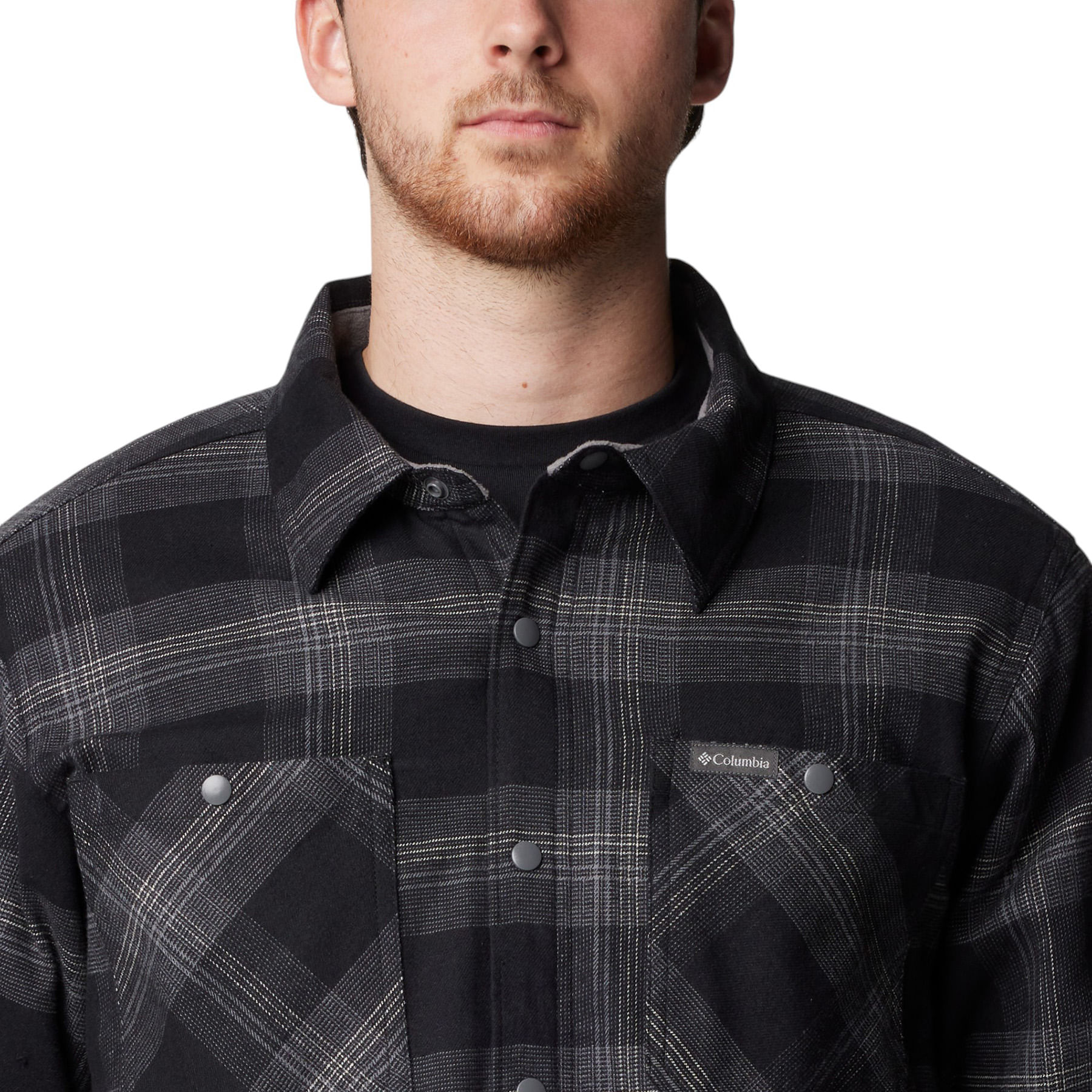 Columbia Fleece Lined Flannel Columbia Flannel Shirt Jacket