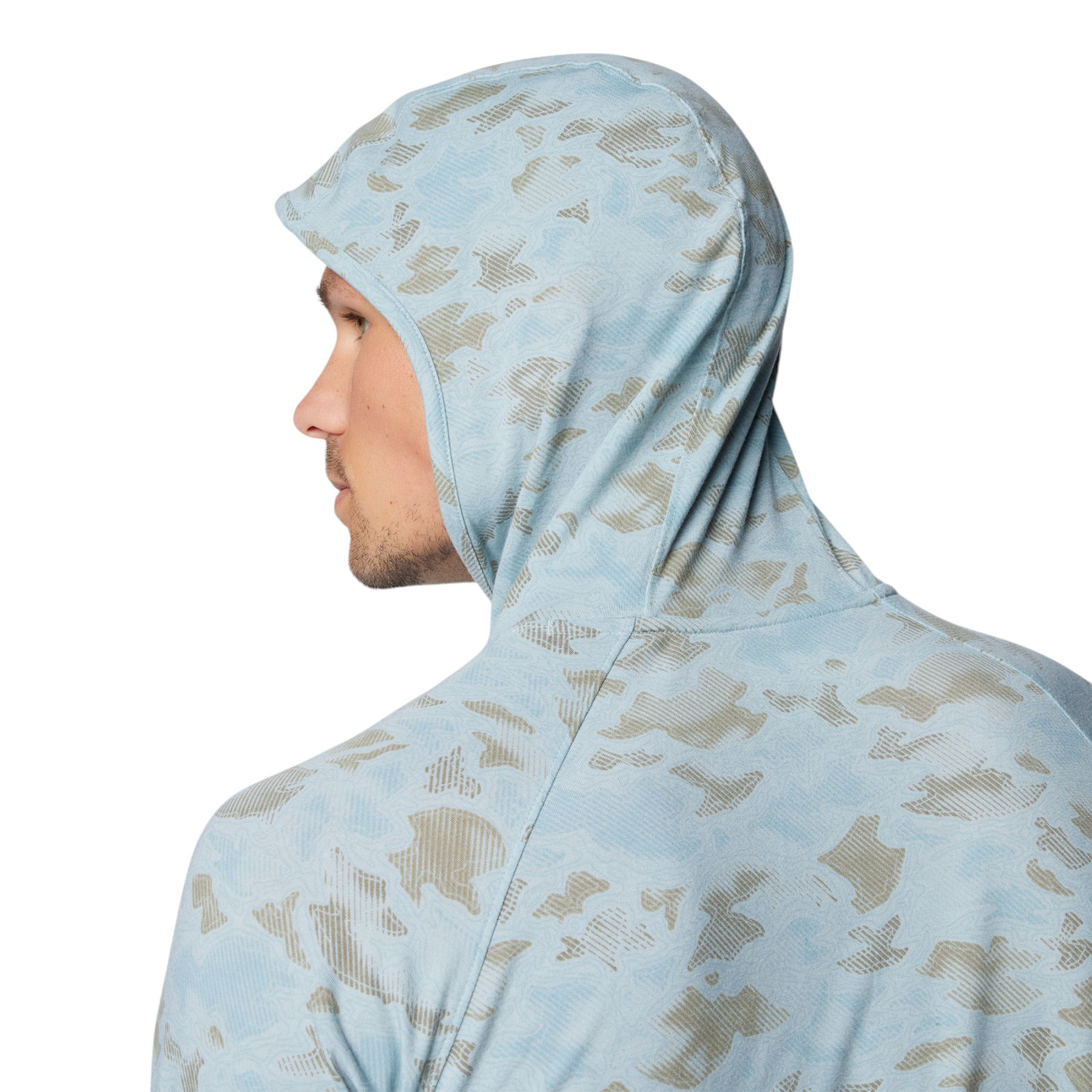 Columbia Hooded Sun Shirts For Men Columbia Men's PFG Uncharted