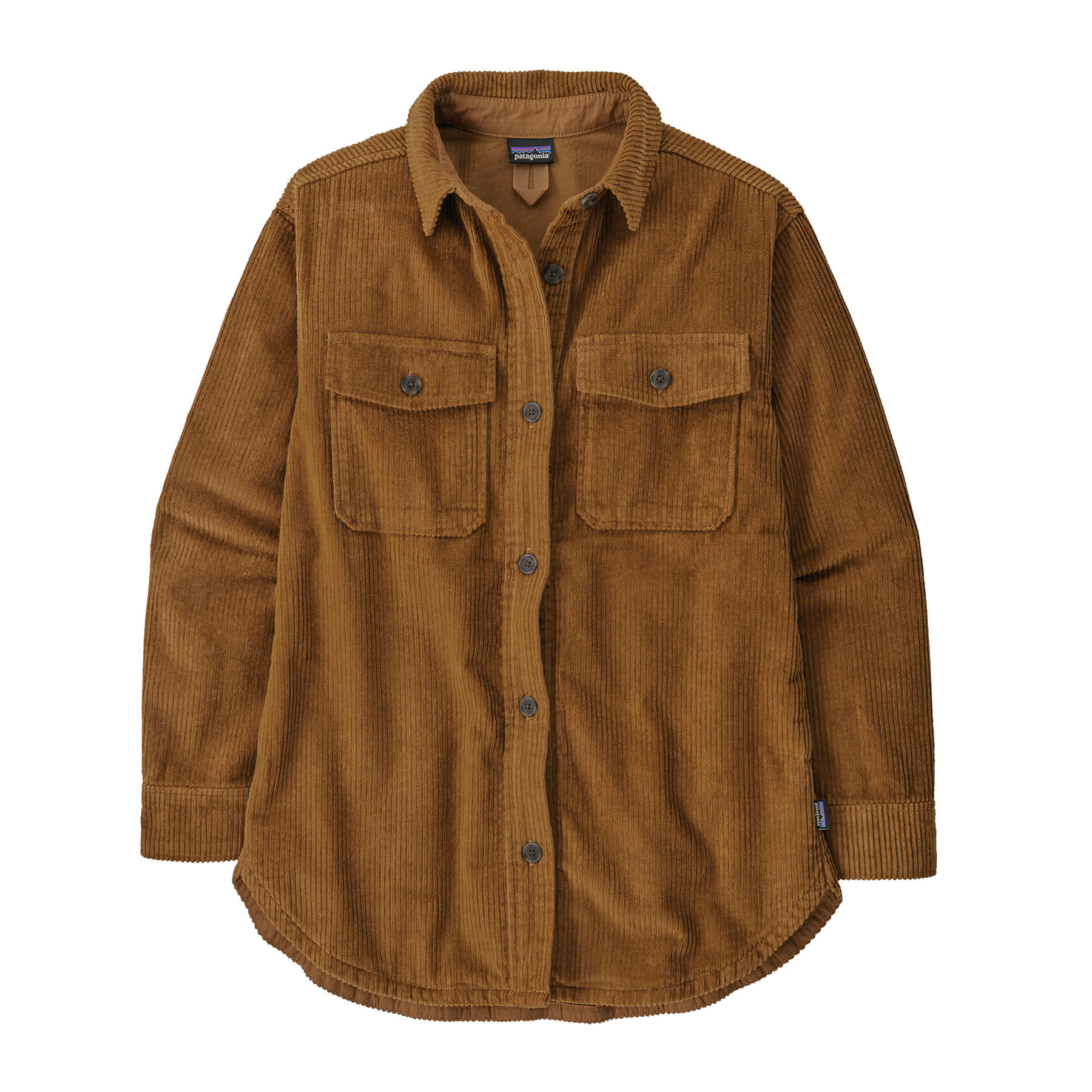 PATAGN-W-S-CORDUROY-OVERSHIRT-JKT-Shelter-Brown