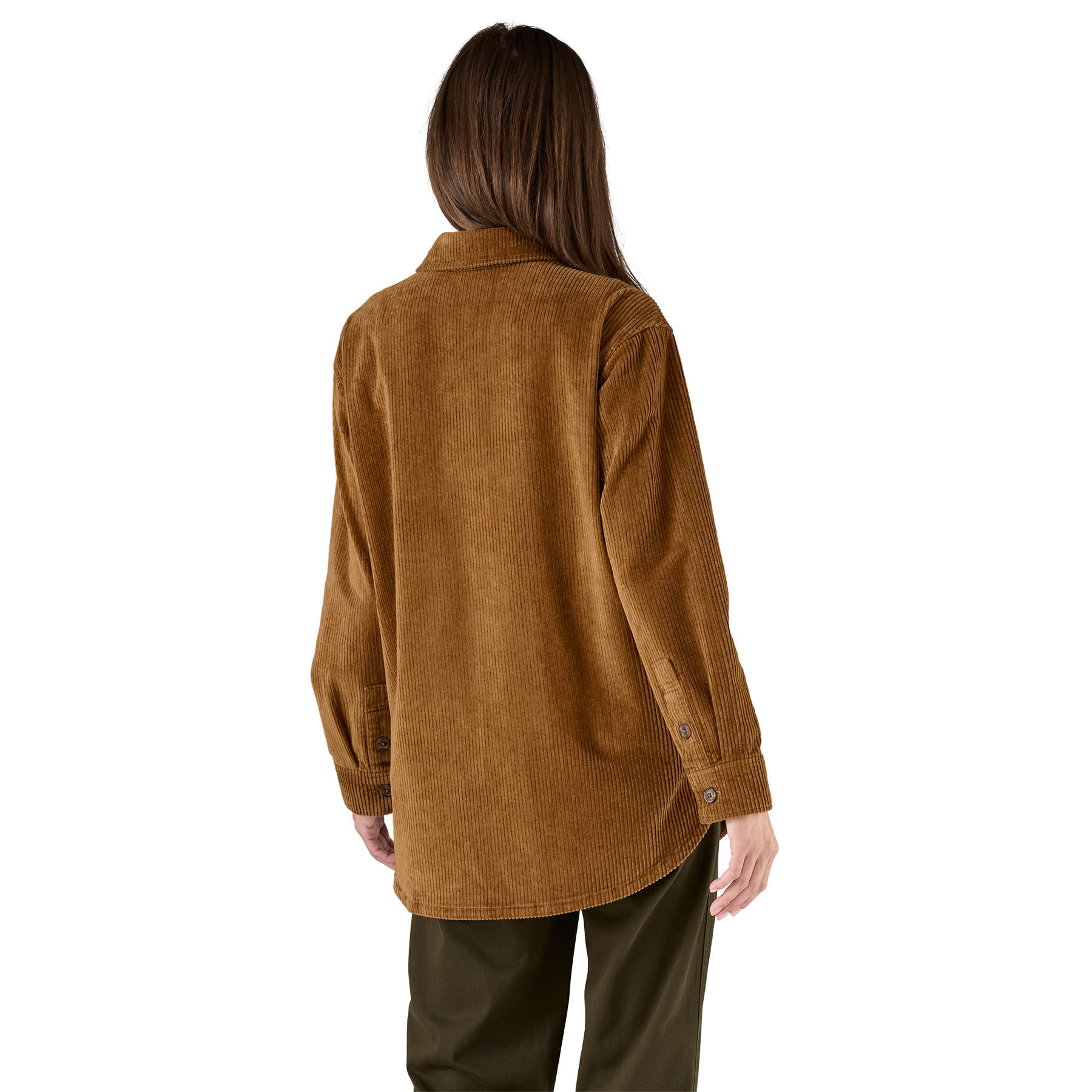 PATAGN-W-S-CORDUROY-OVERSHIRT-JKT-Shelter-Brown