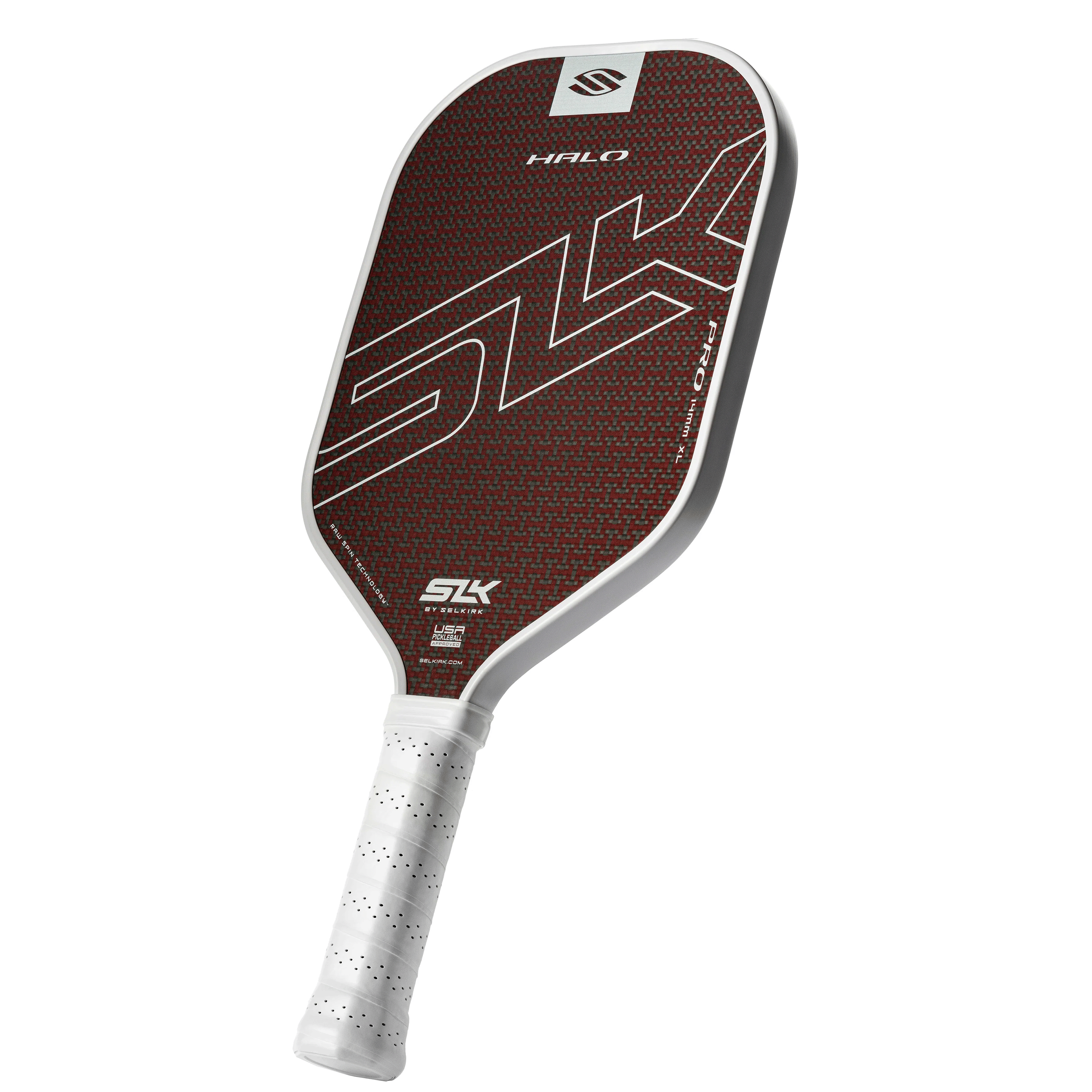 Selkirk-SLK-HALO-Pro-XL-Pickleball-Paddle-Red