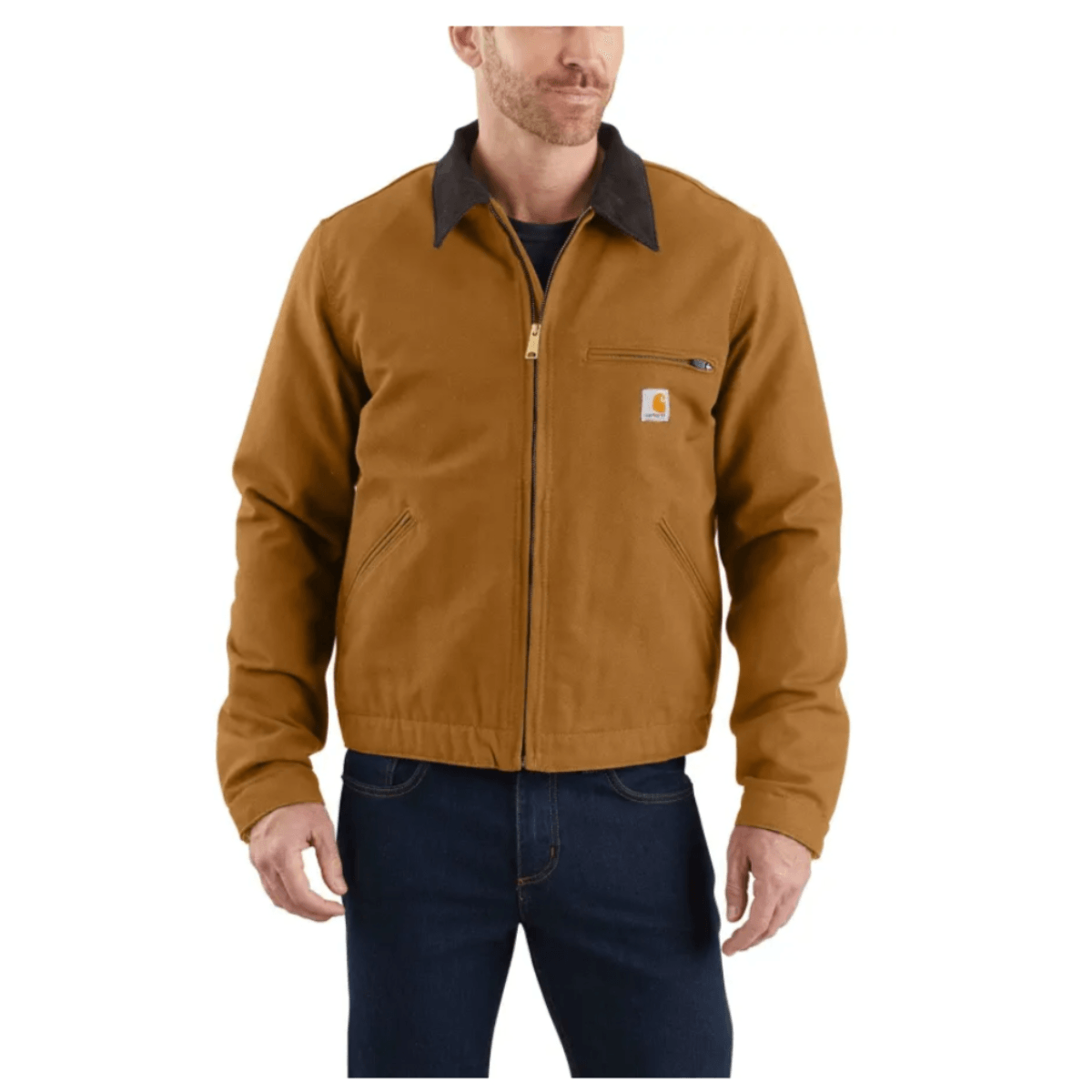 Carhartt Relaxed Fit Duck Blanket-lined Detroit Jacket (1 Warm