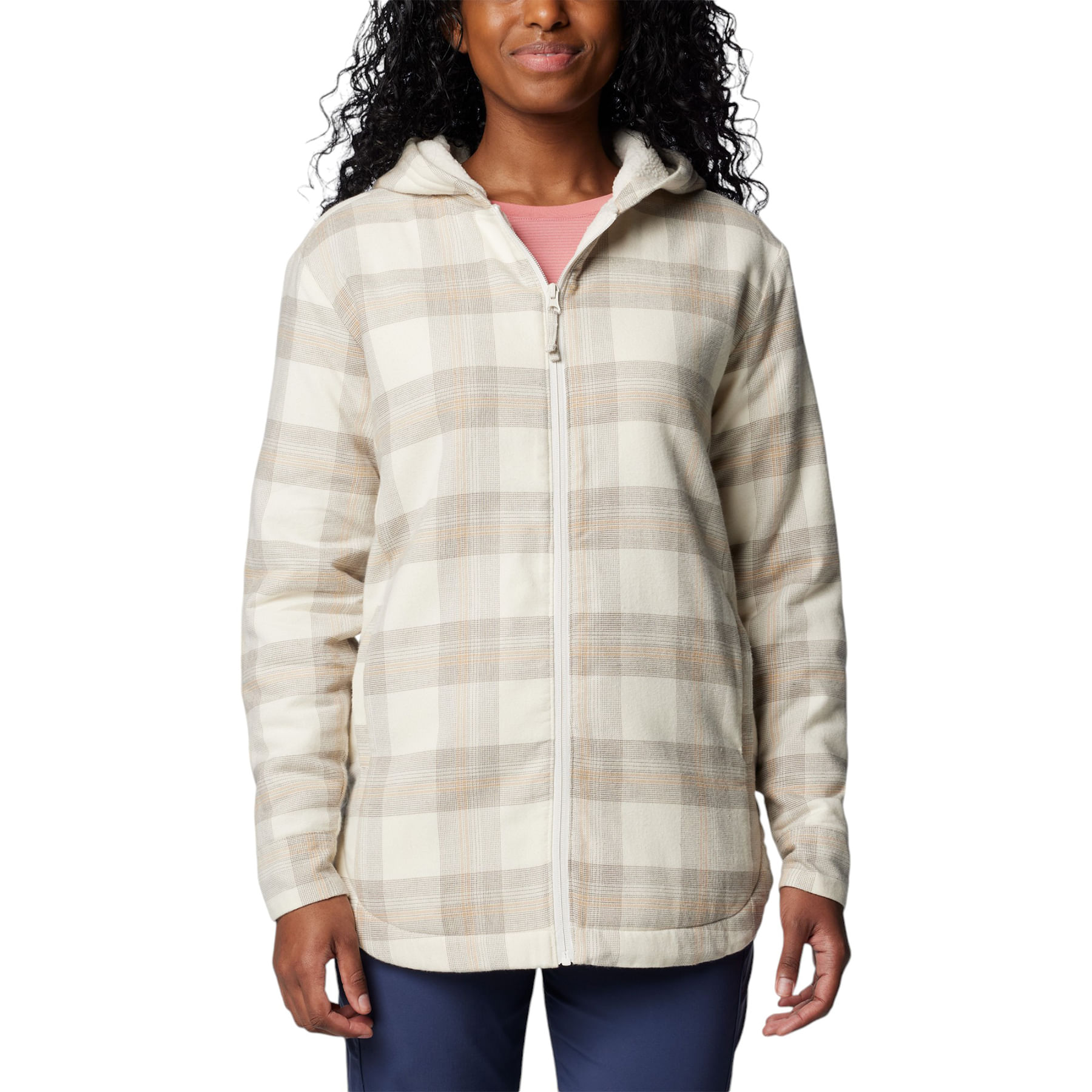 Sherpa Lined Flannel Women's Flannel Jacket Canada Tough Duck