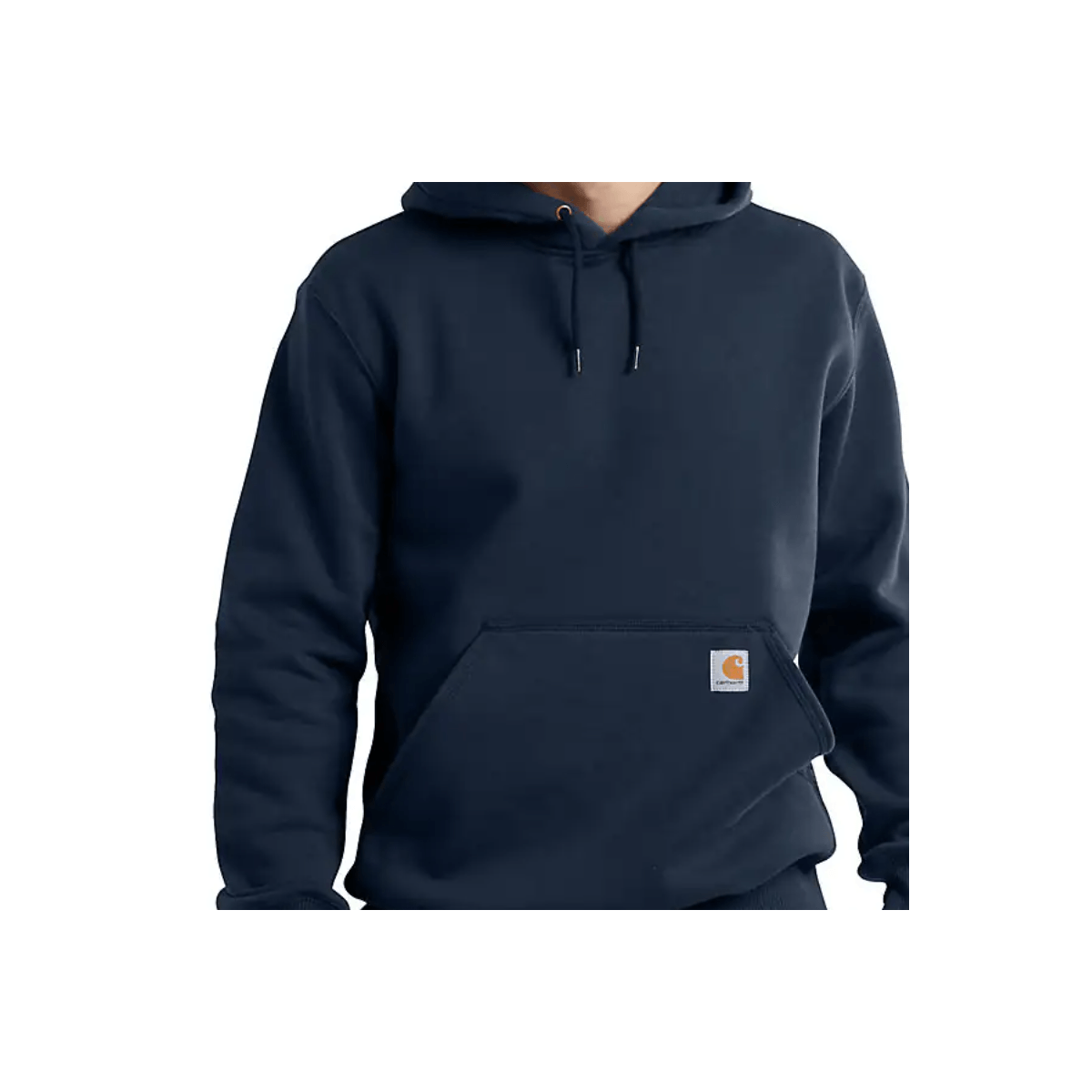 Carhartt-Rain-Defender-Loose-Fit-Heavyweight-Hoodie-New-Navy