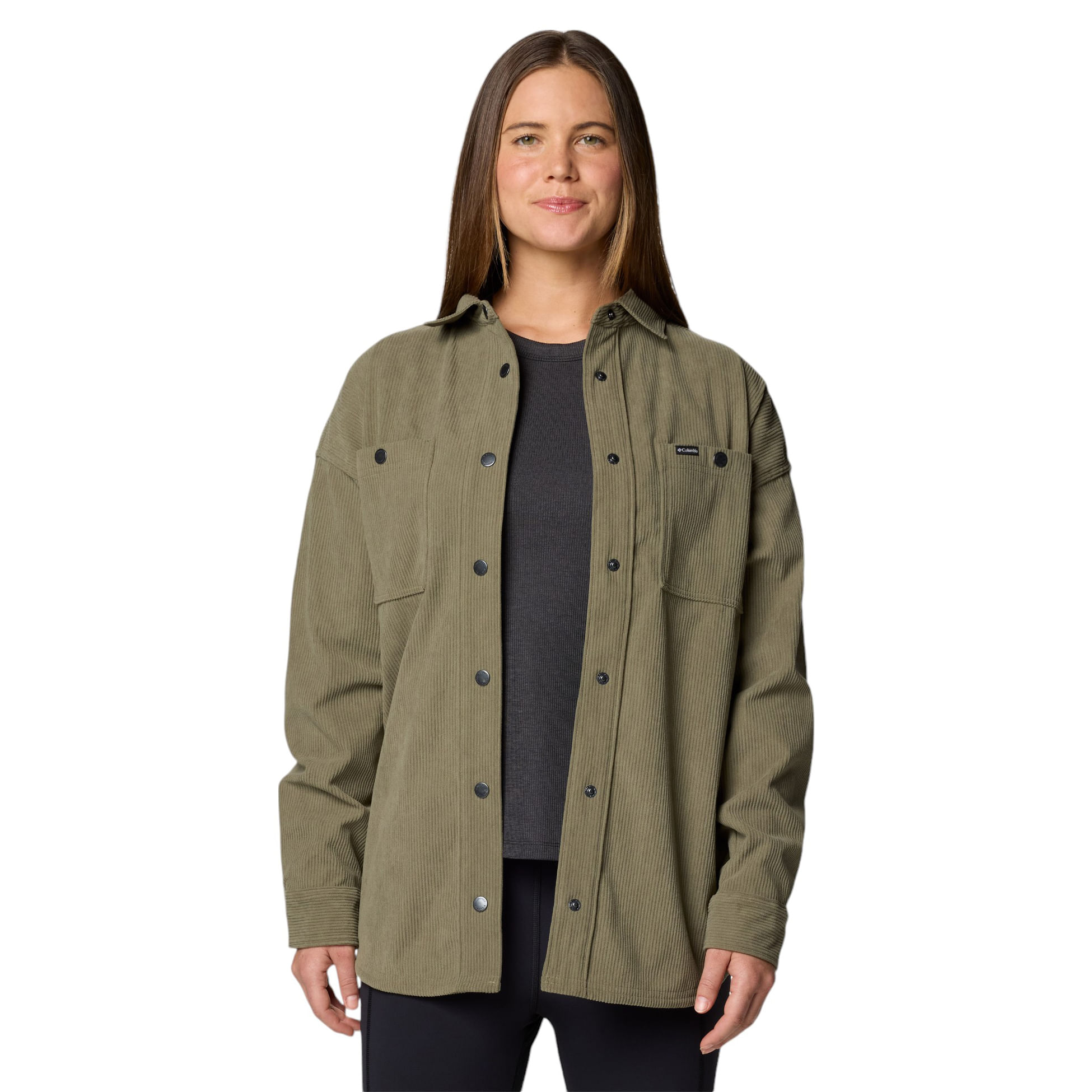コロンビア Columbia Blue Point Creek Corduroy Shirt Jacket レディース シャツ トップス Dark S Women's Blue Point Creek Corduroy Shirt Jacket | Columbia