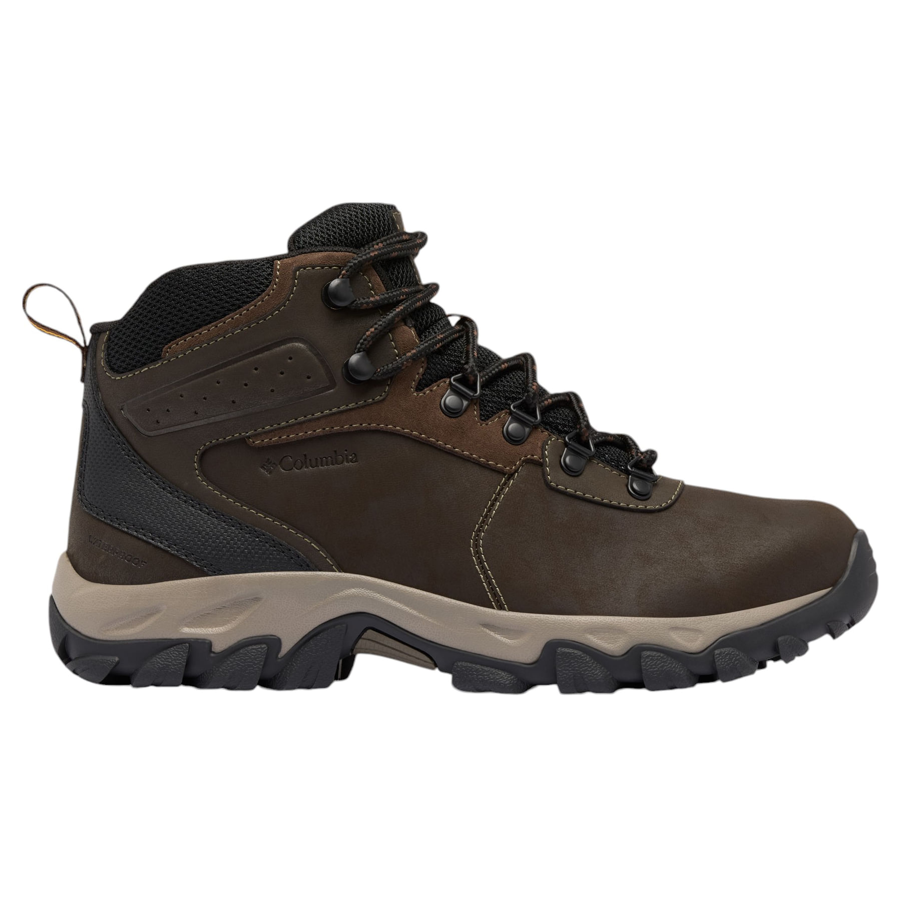Columbia-Newton-Ridge-Plus-II-Waterproof-Hiking-Boot---Men-s-Cordovan---Squash