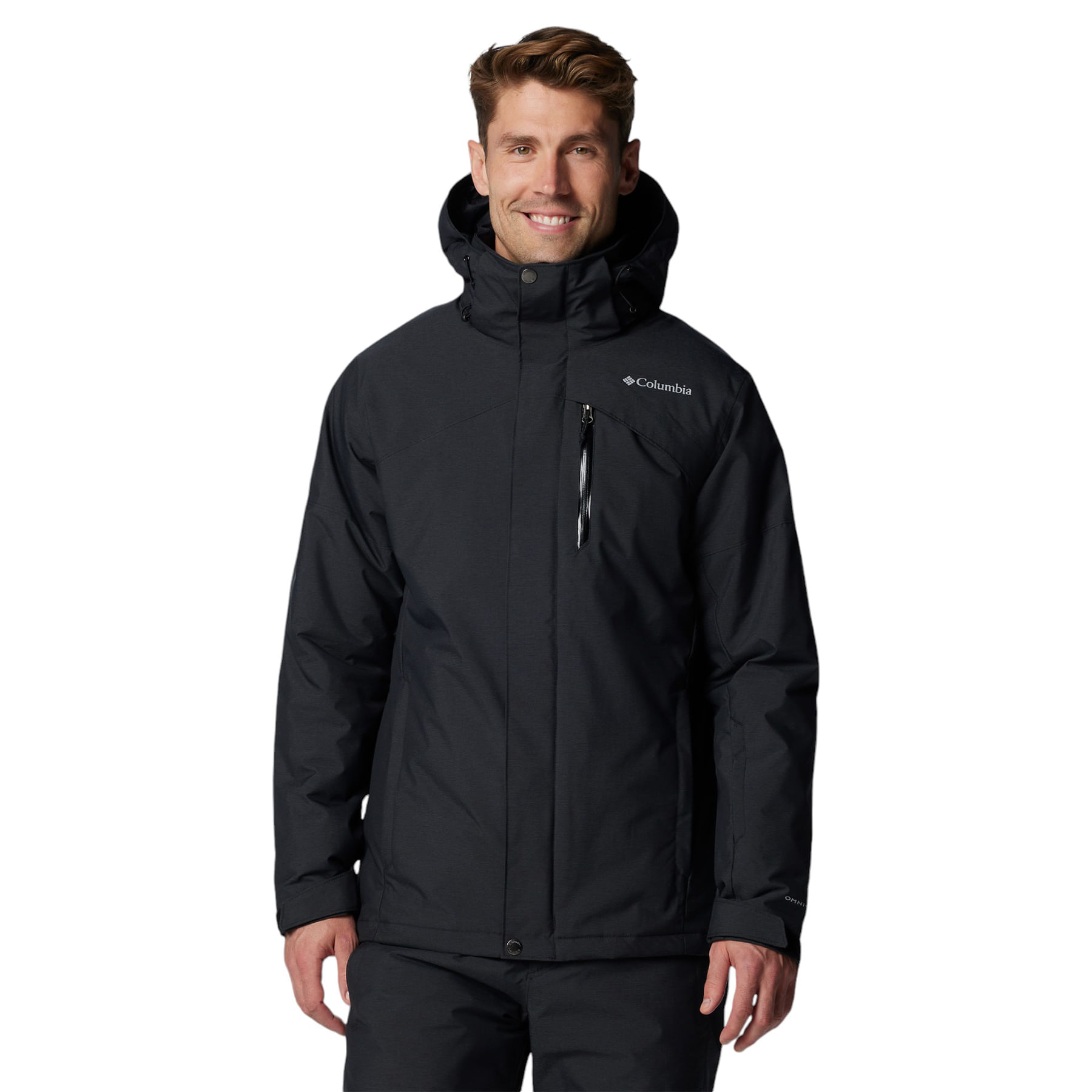 Columbia Omni-Heat Tech Lining Men's Removable Hood Blue