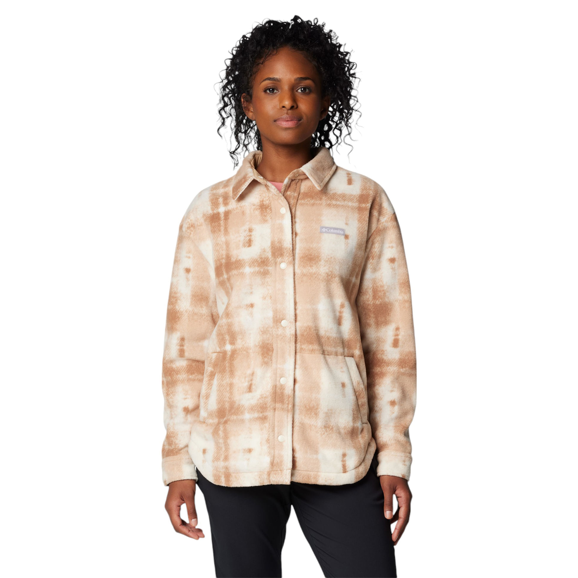 (取寄) コロンビア レディース ベントン スプリングス シャツ ジャケット リ Columbia women Benton Springs Shirt Jacket II Rain Forest Omblur Columbia Benton Springs Shirt Jacket II - Women's - Als.com